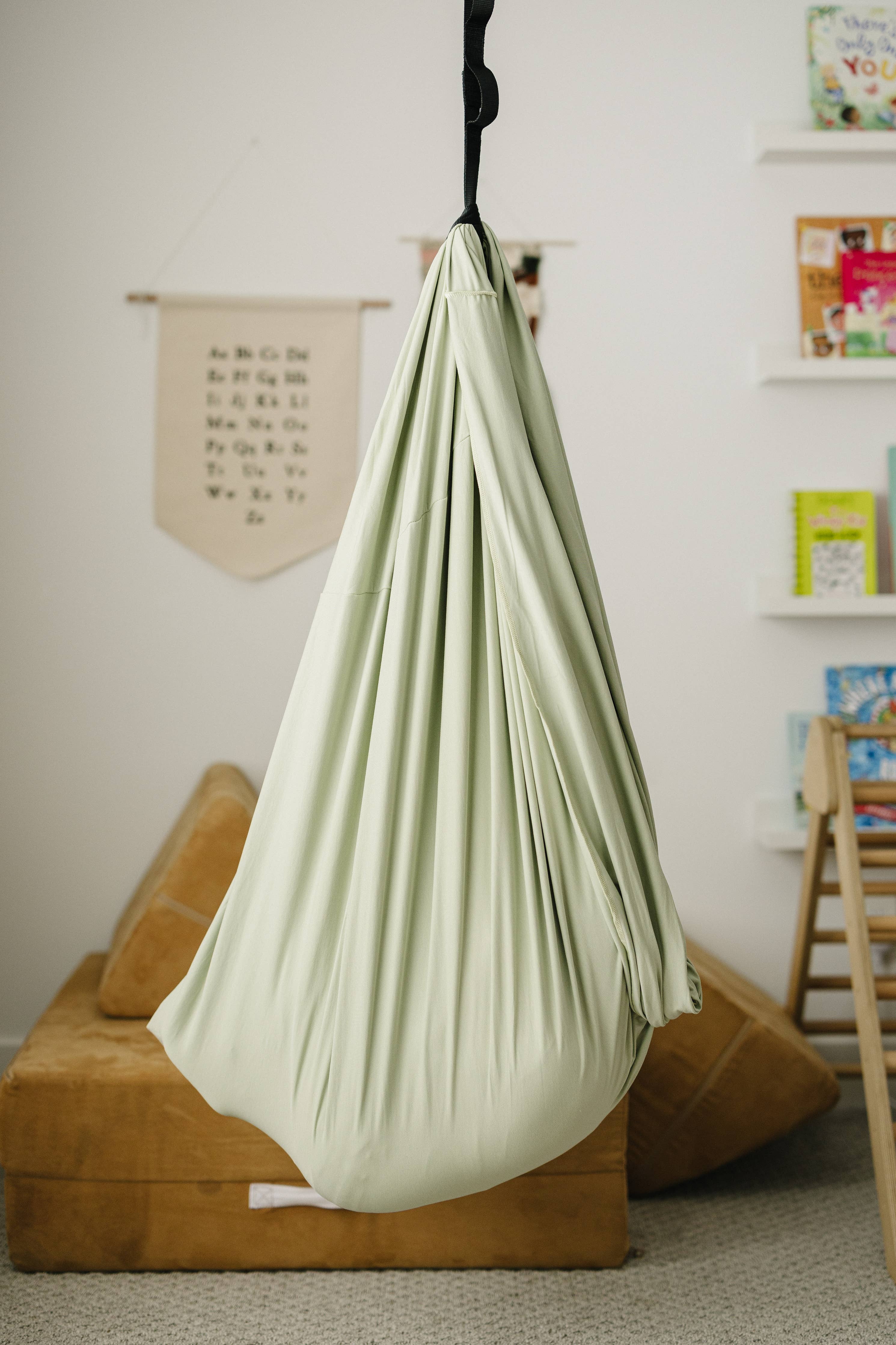 Desert Sage Cotton Sensory Swing - Image 6