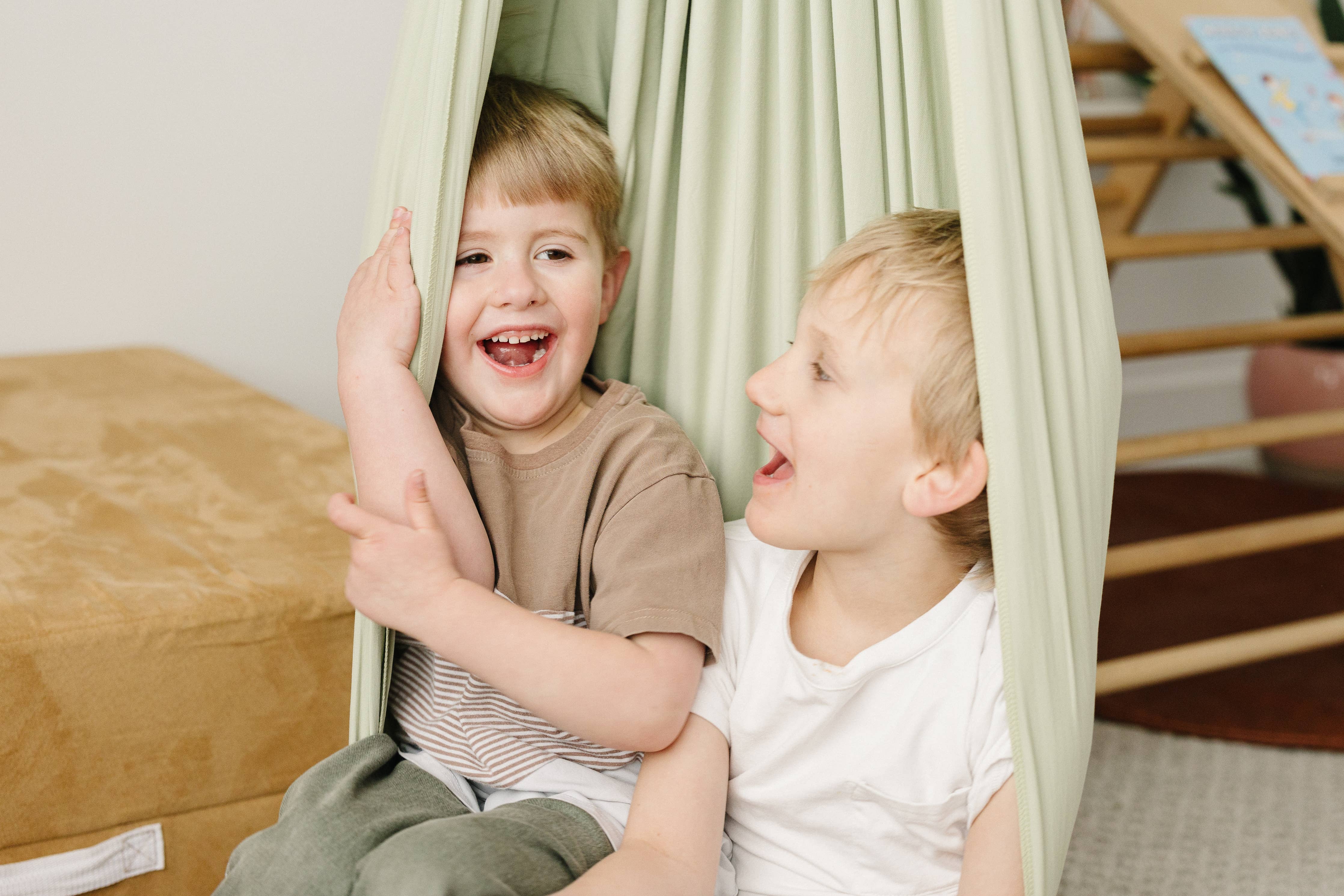 Desert Sage Cotton Sensory Swing - Image 8
