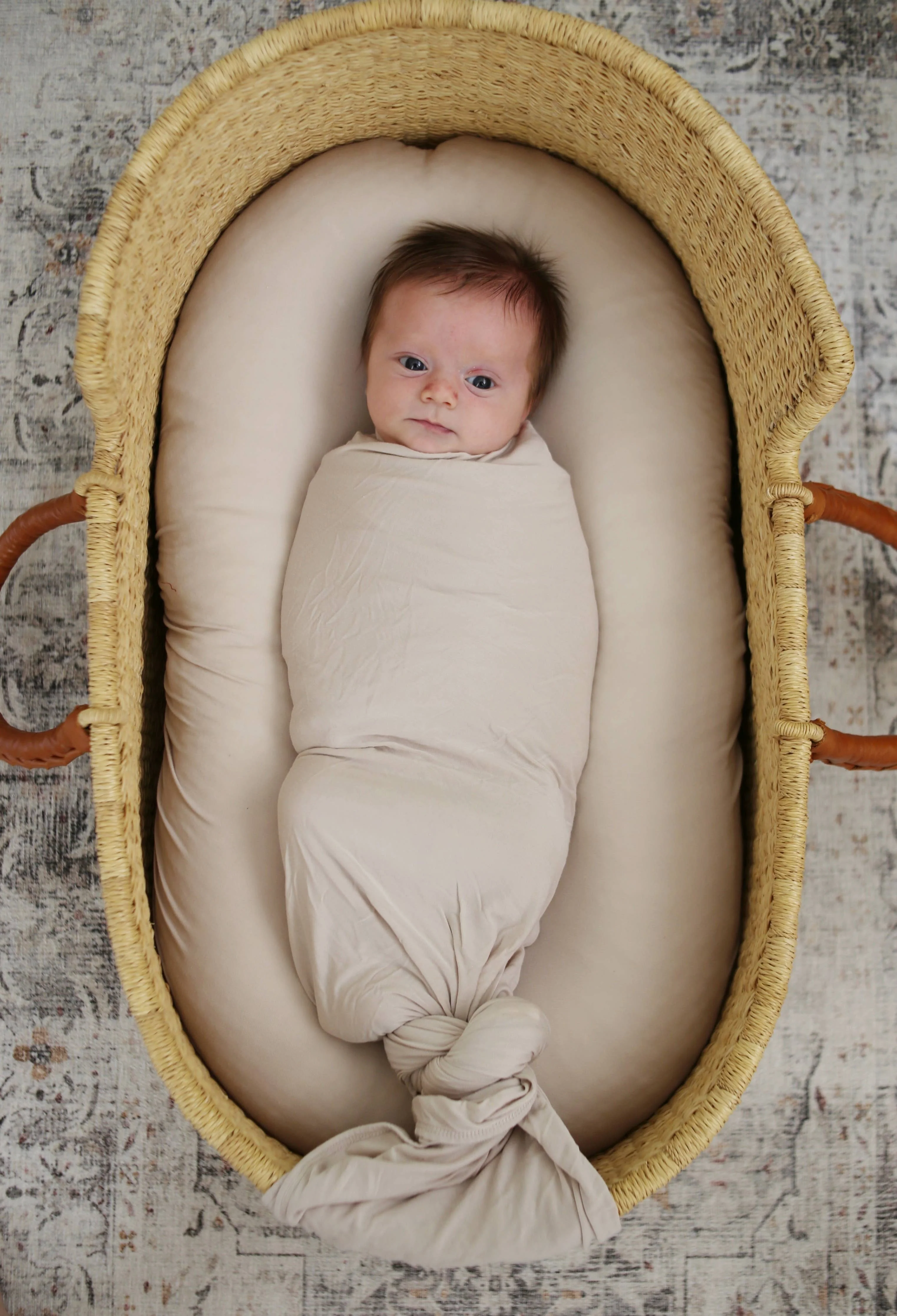 Natural Bamboo Swaddle Blanket - Image 5