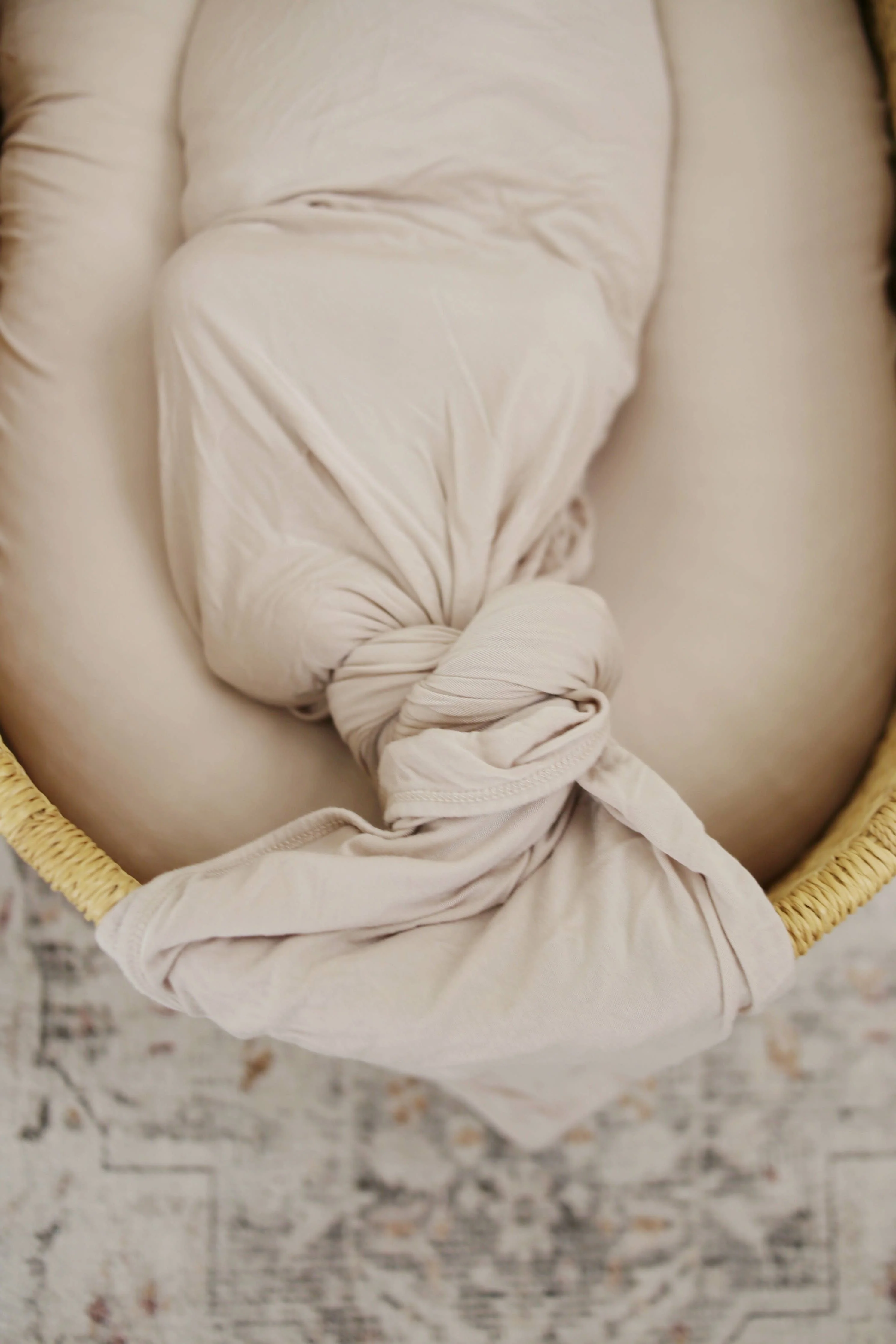Natural Bamboo Swaddle Blanket - Image 6