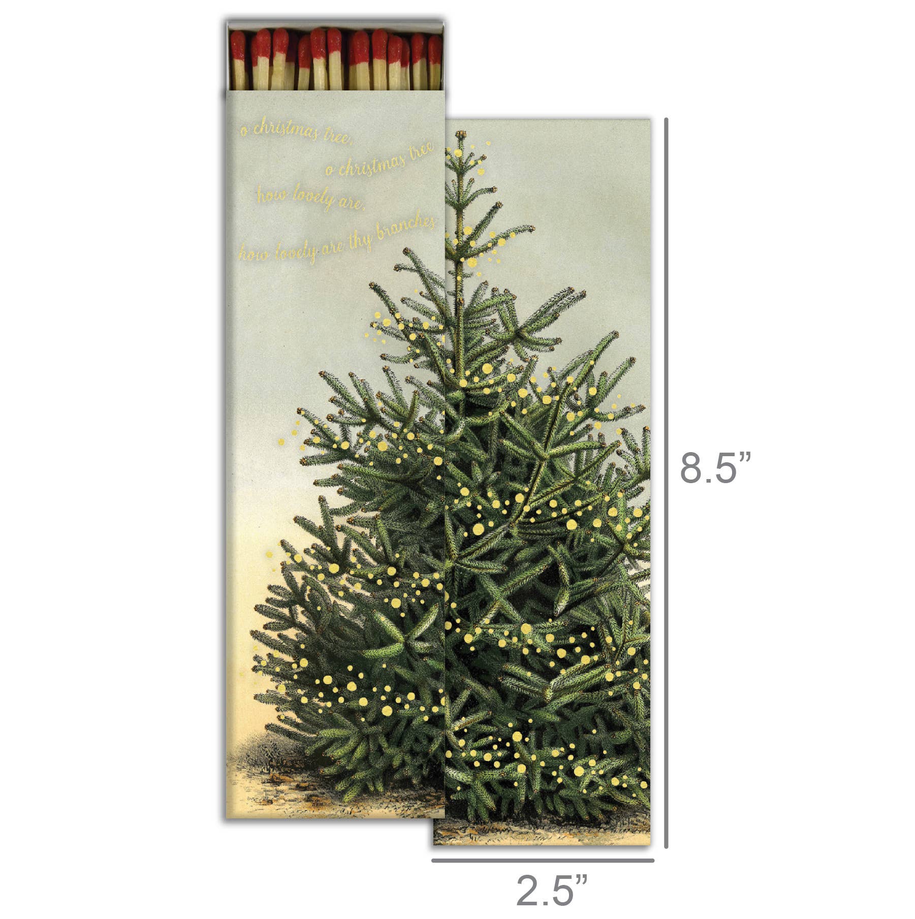 Matches Christmas Tree Gold/Green - Image 2