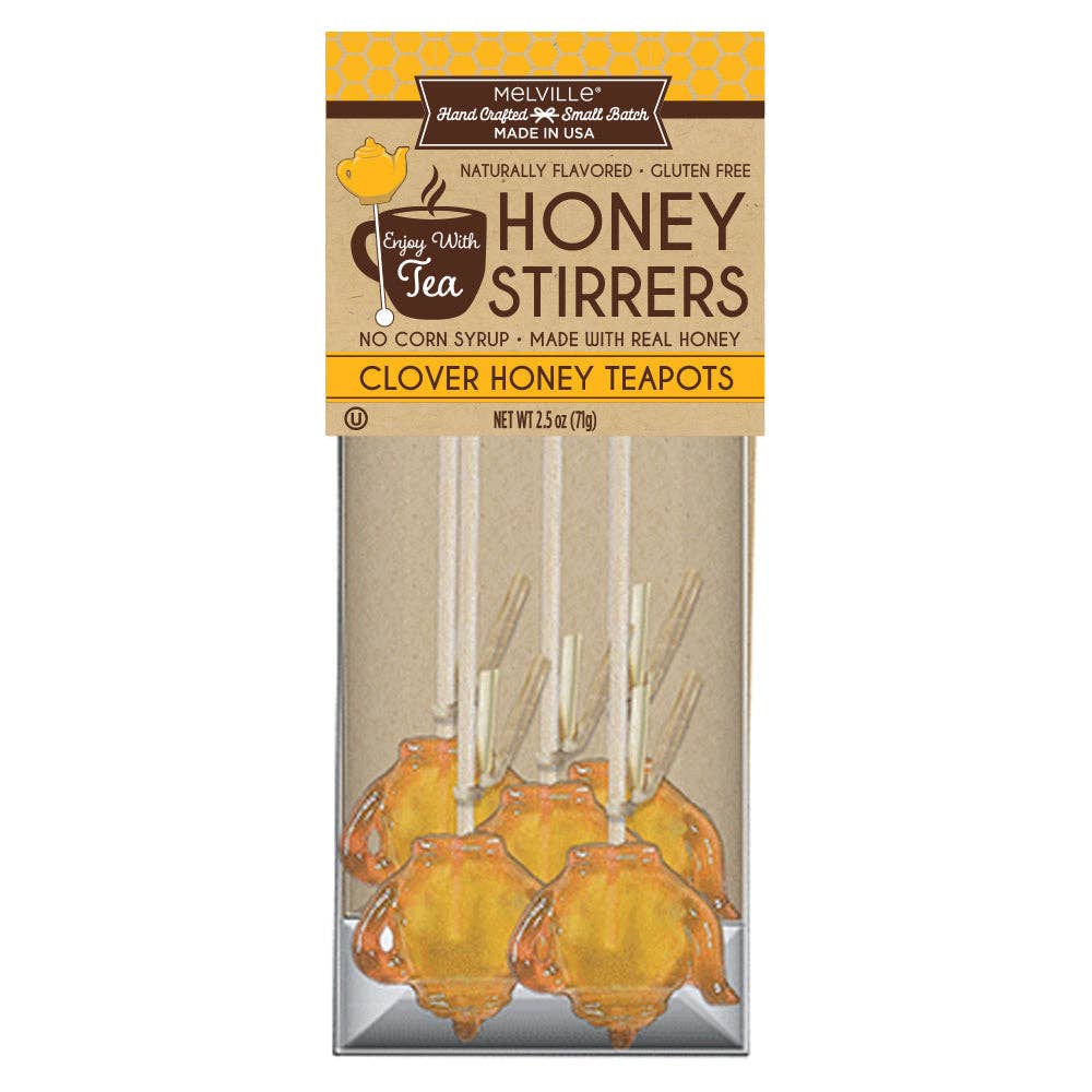 Teapot Clover Honey Stirrers - Image 3