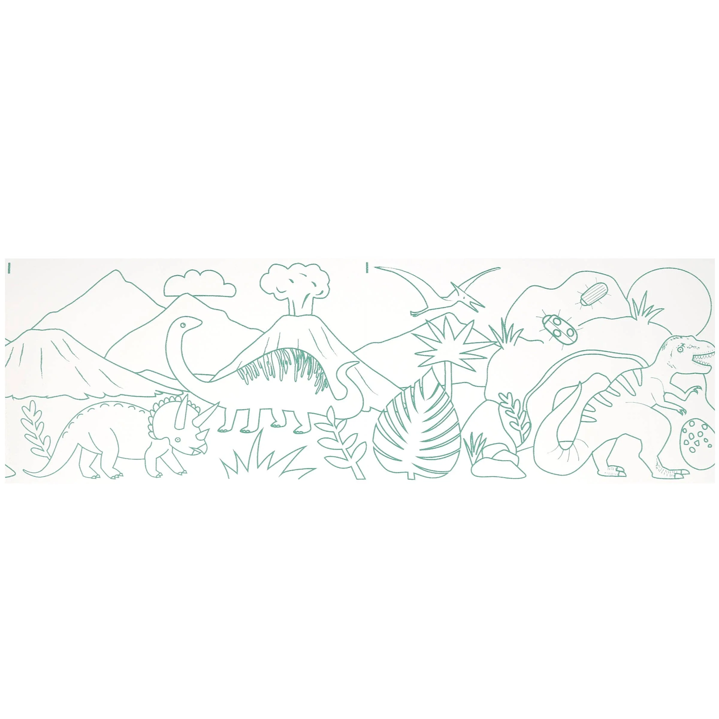 Dinosaur Coloring Roll - Image 4