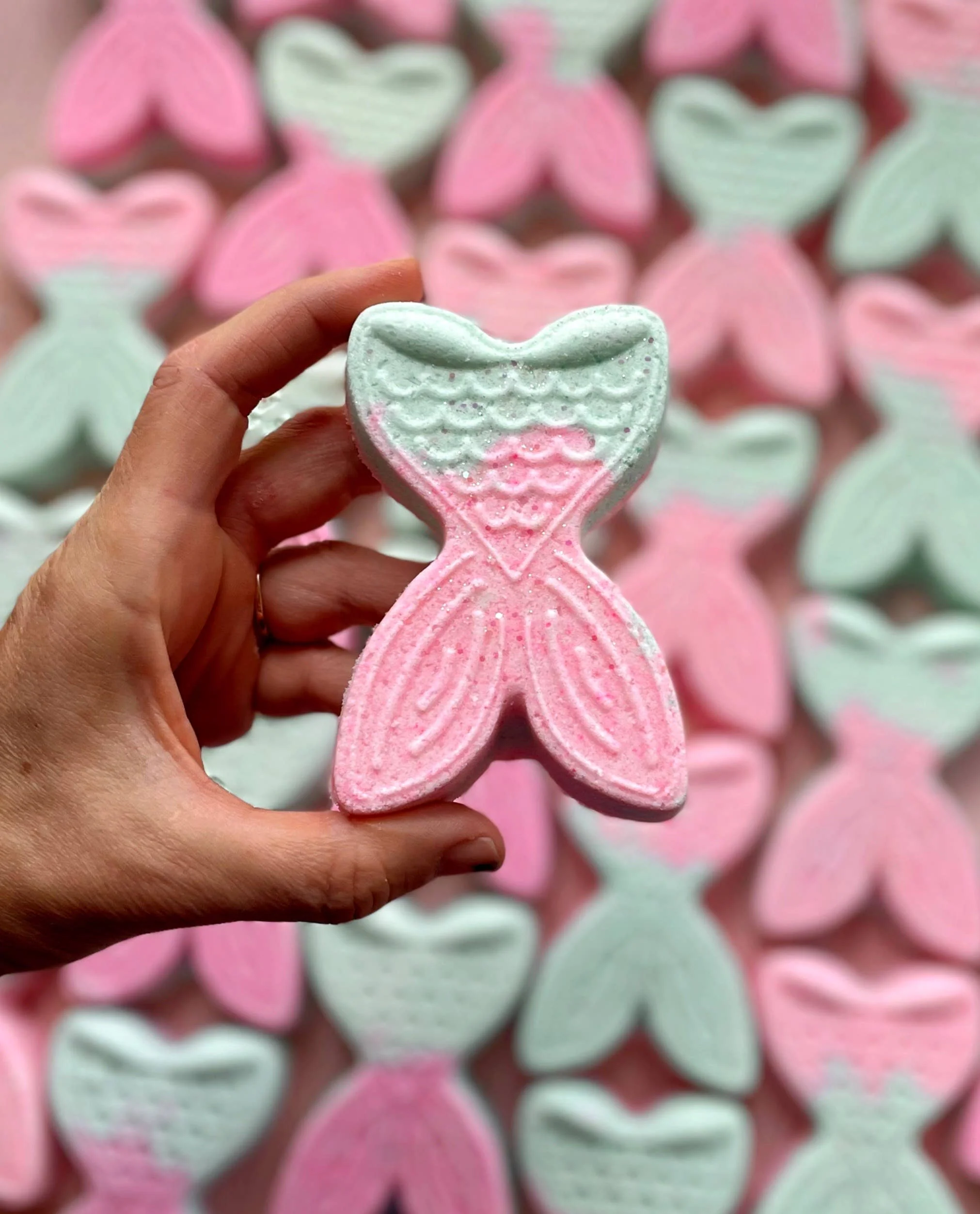 Mermaid Bath Bomb - with toy inside! - Image 6
