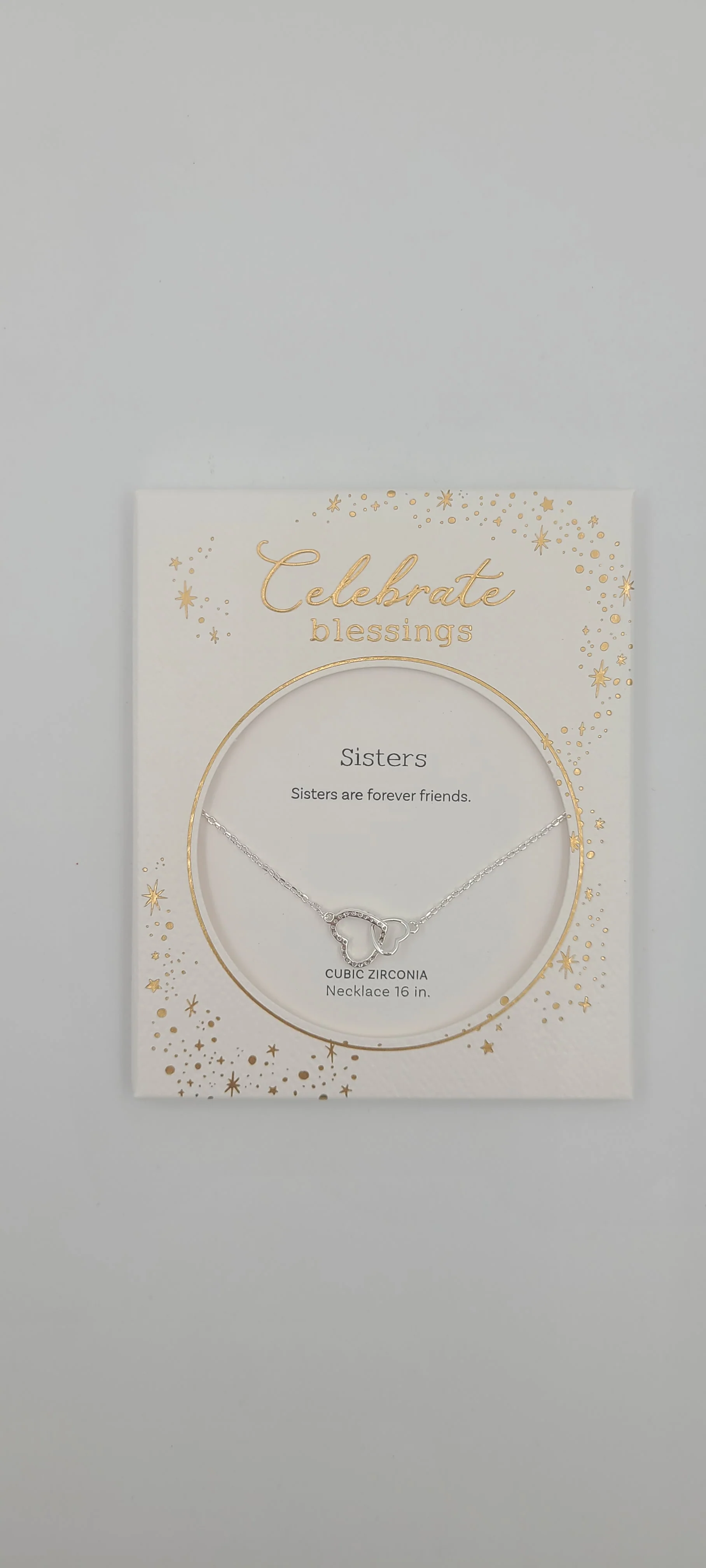 Sister Heart Necklace - Celebrate Blessings