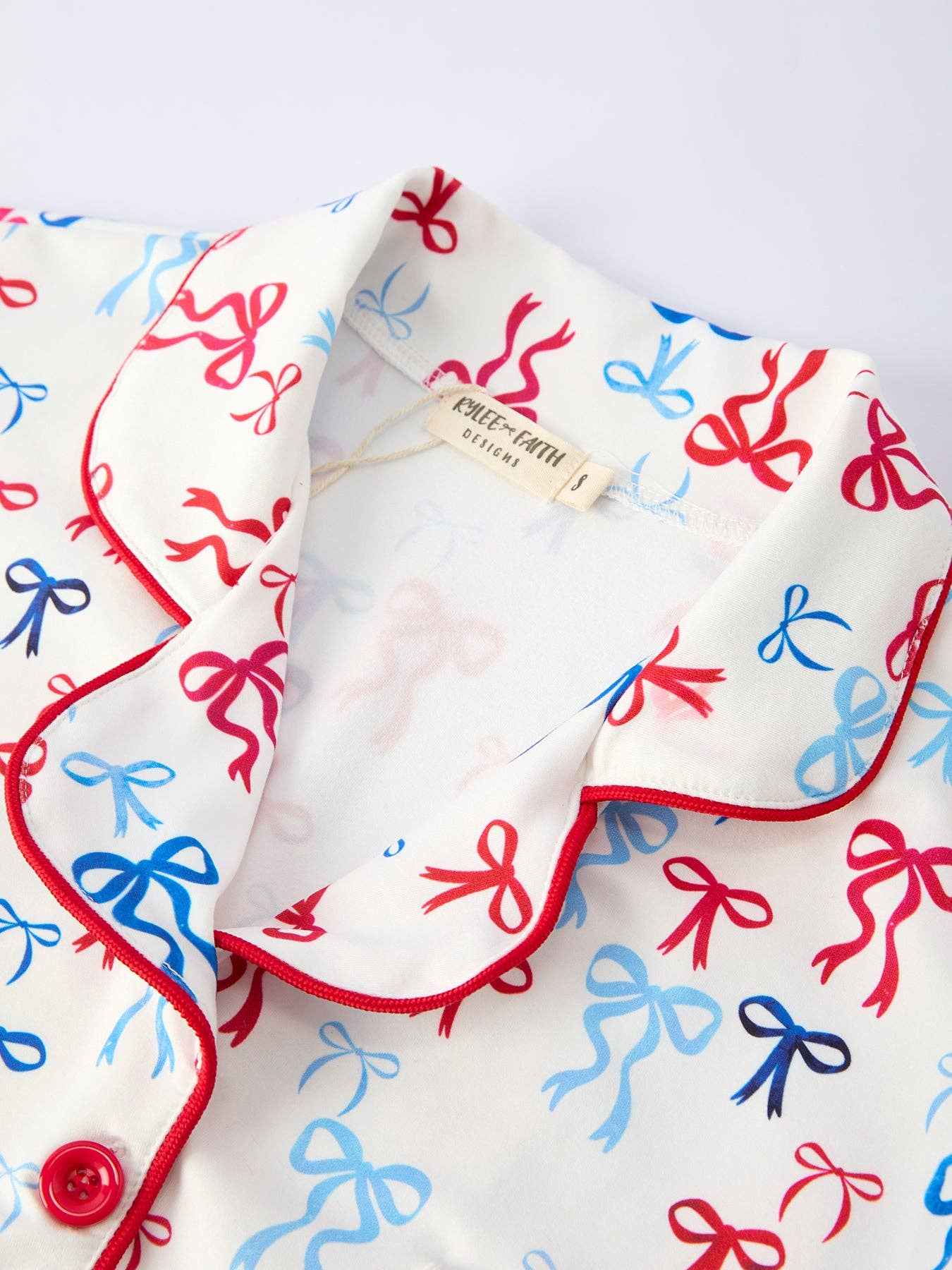 Mommy & Me 4th of July Print Pajama Set: 7Y - Image 4