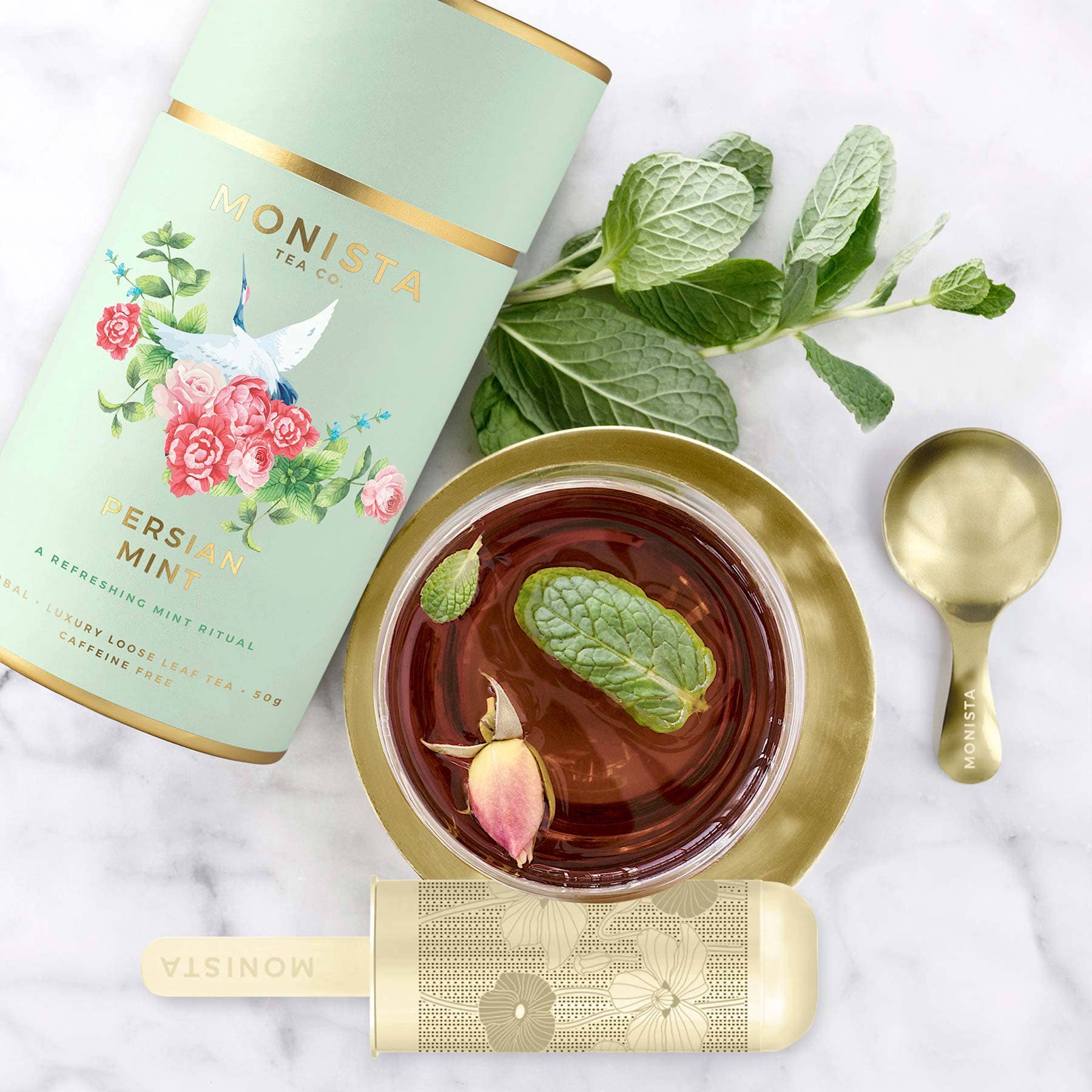 Monista Tea Co. - Tea for One Gift Set - Persian Mint - Image 4
