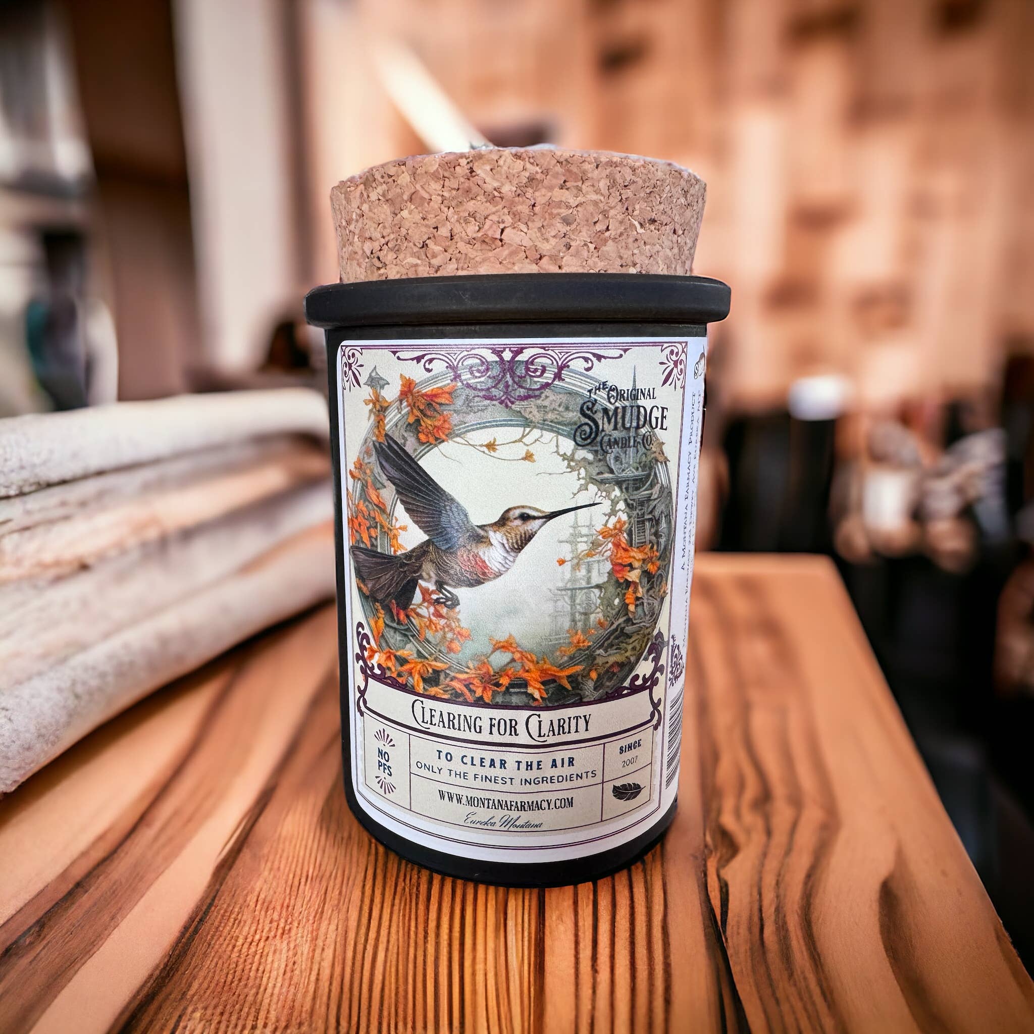 Clearing for Clarity Smudge Candle the Humming Bird - Image 3