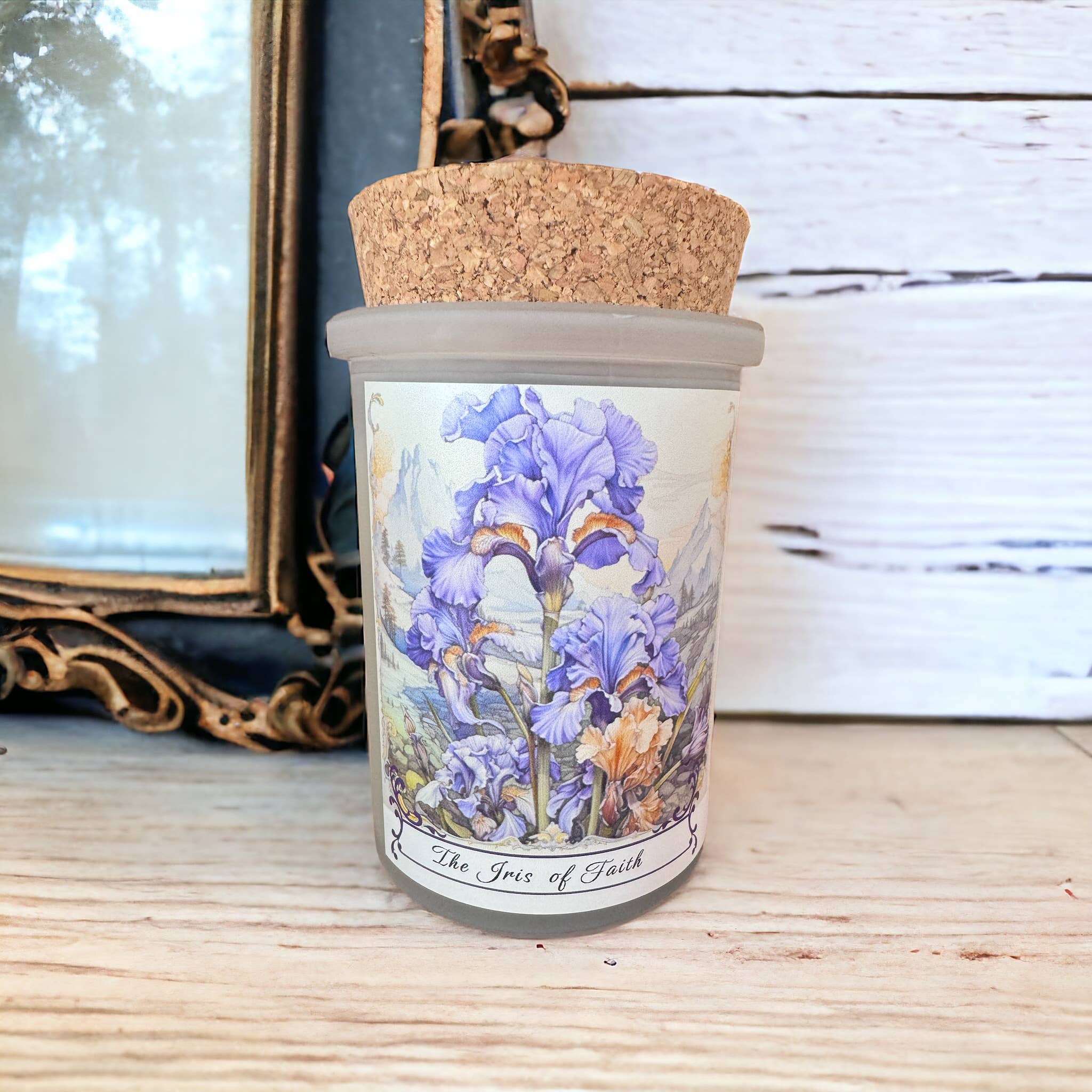 Vintage Botanical Iris Flowers Divine - Image 6