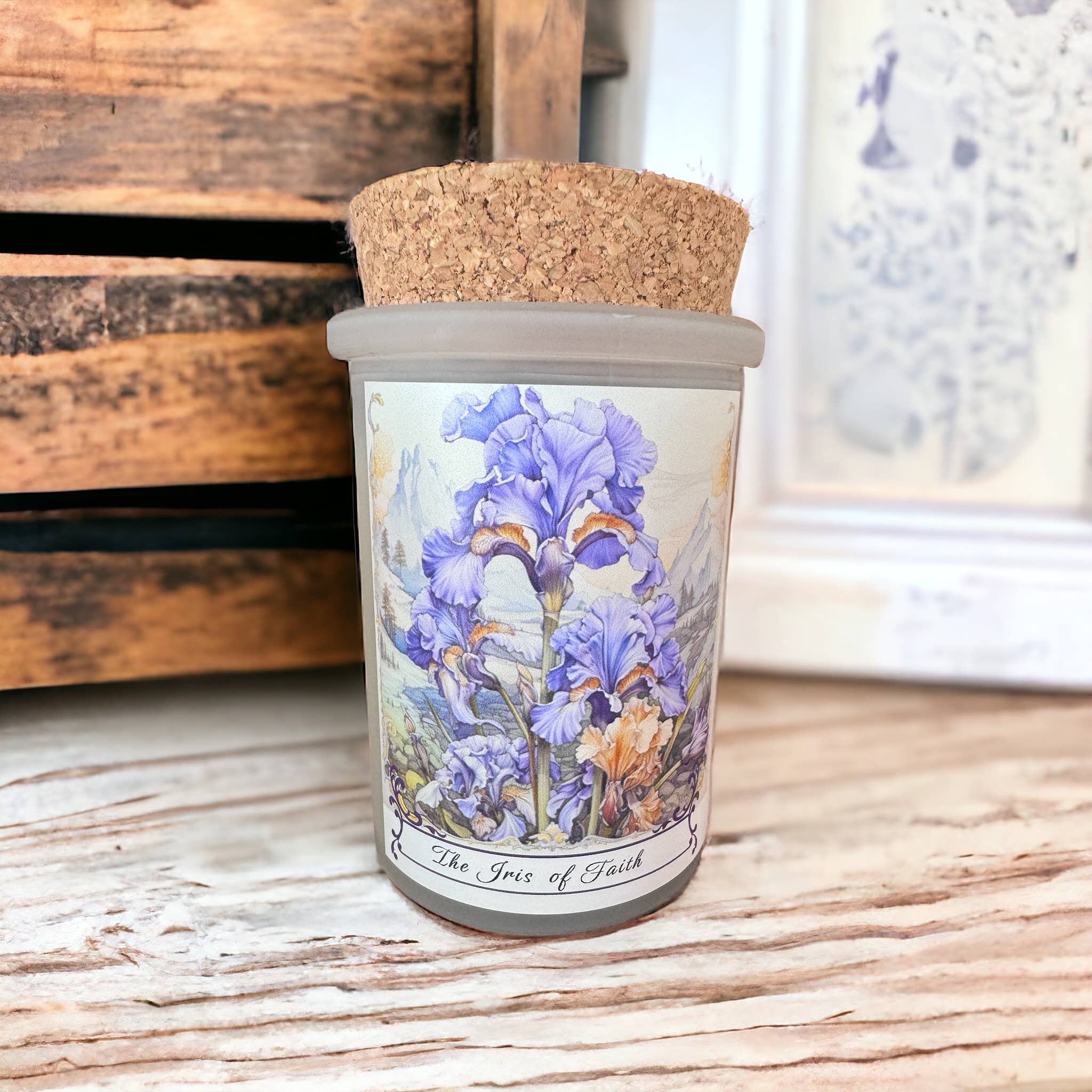 Vintage Botanical Iris Flowers Divine - Image 7