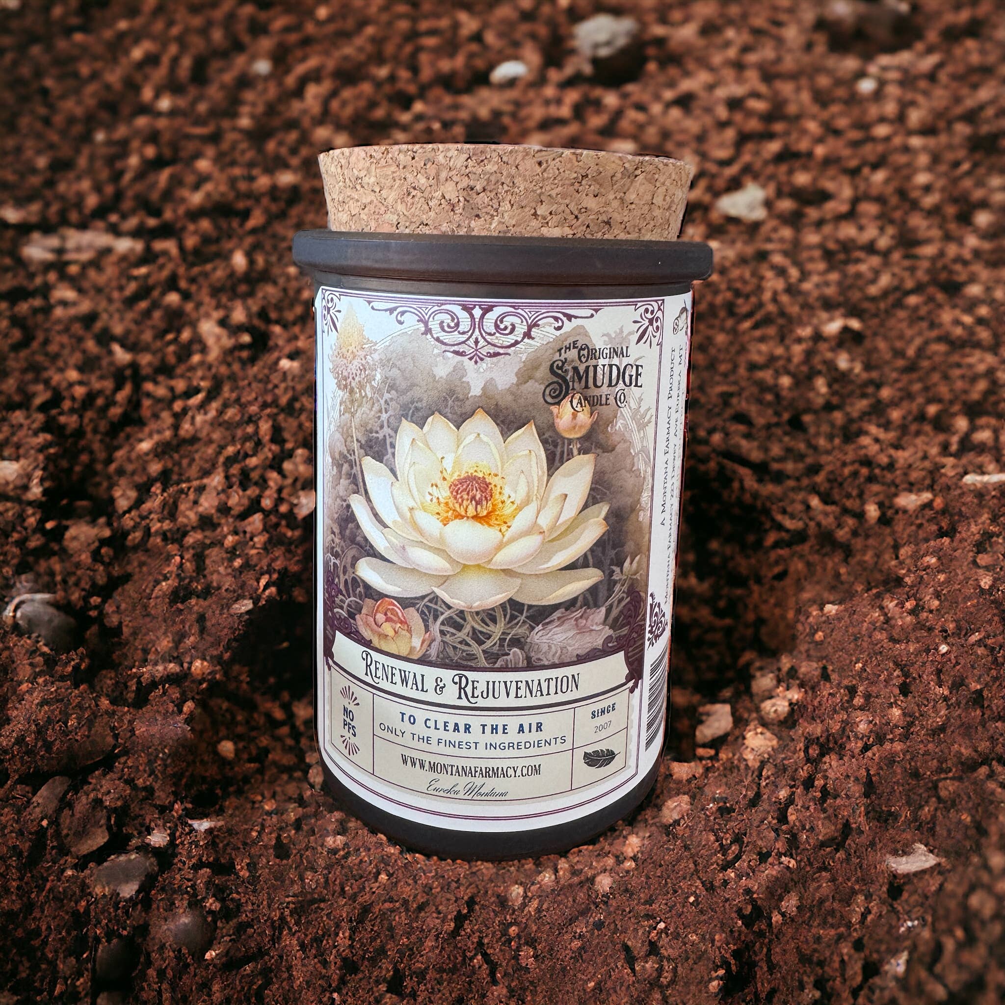 Renewal & Rejuvenation Smudge Candle Lotus of bright & light - Image 7