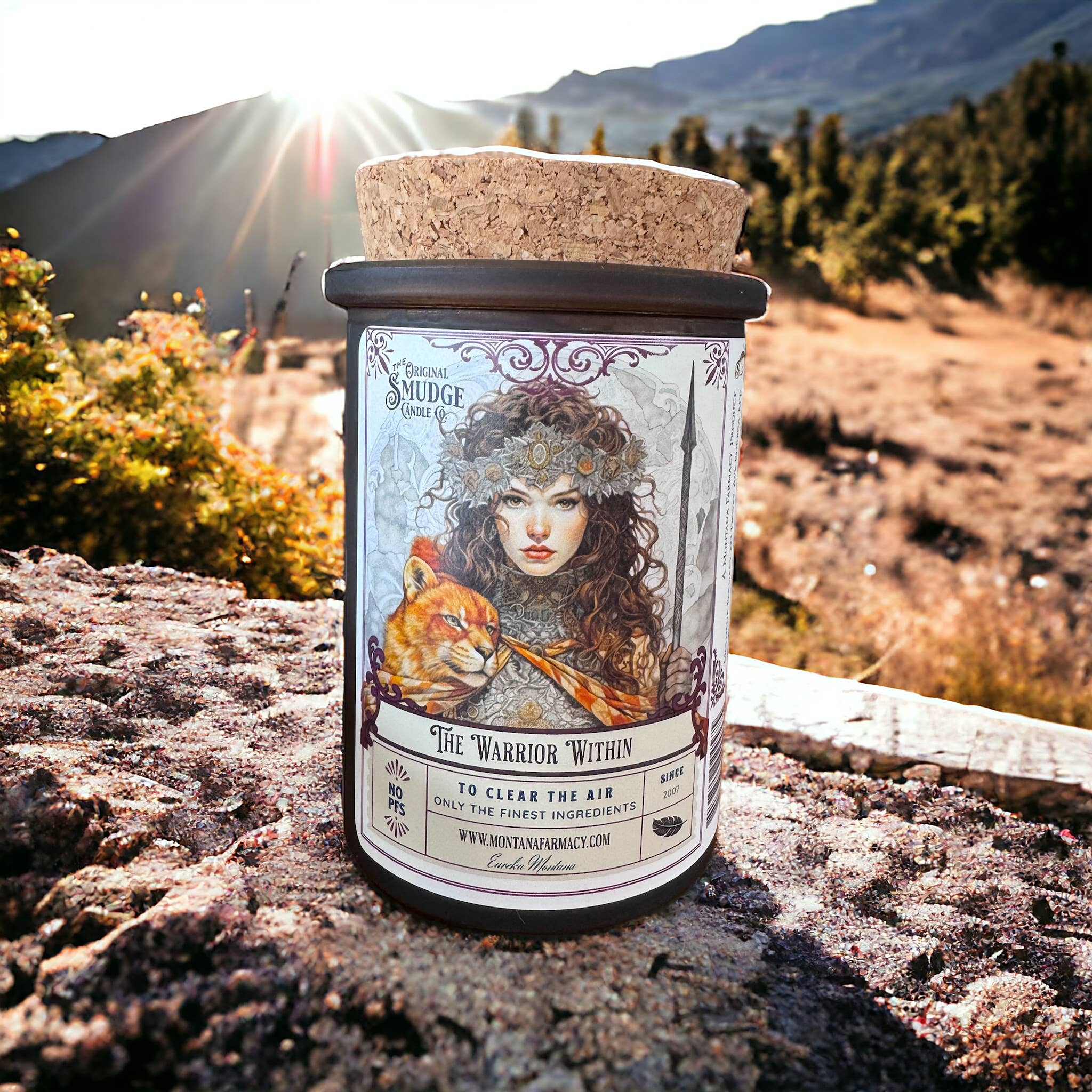 The Warrior within Celtic Queen Smudge Candle - Image 12