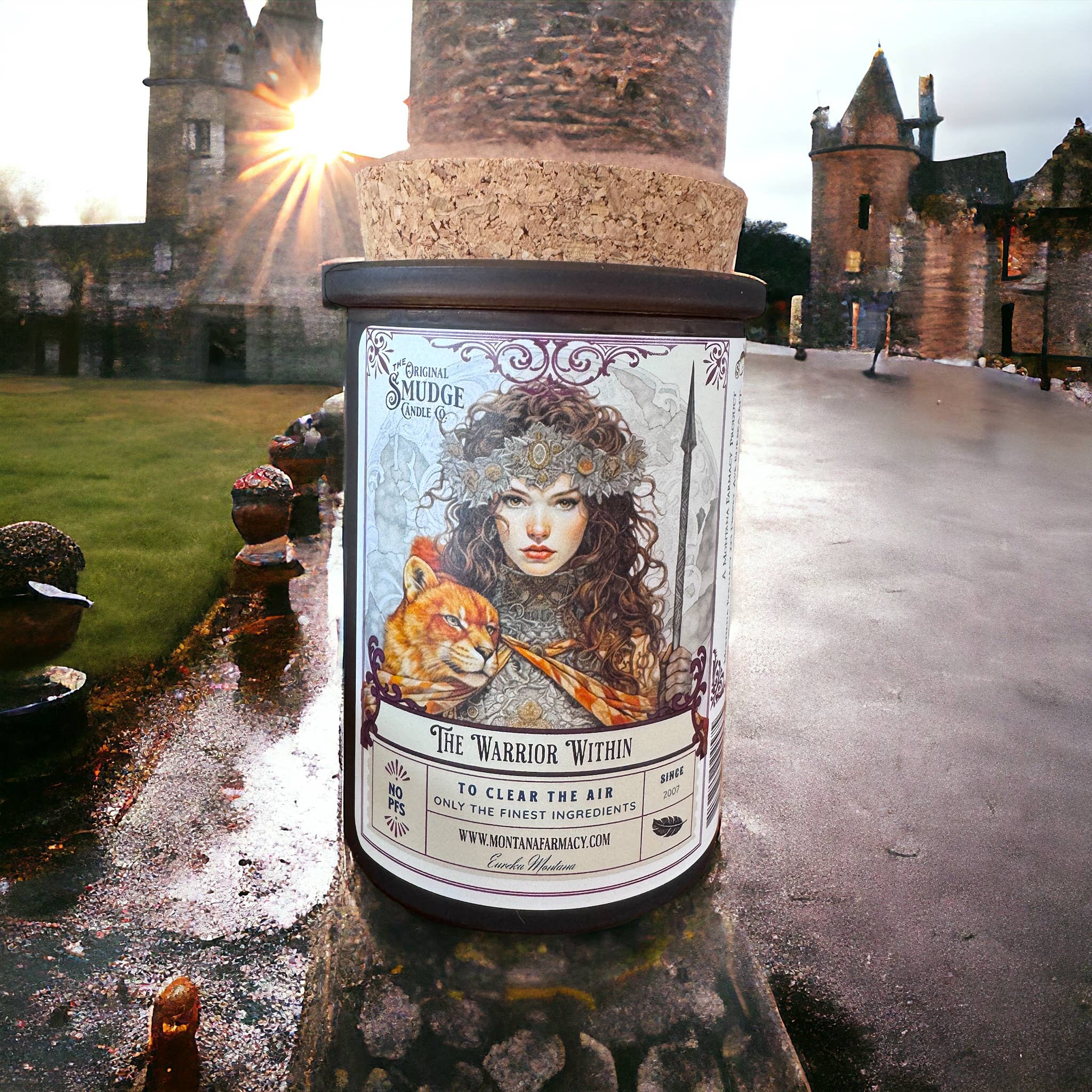 The Warrior within Celtic Queen Smudge Candle - Image 13