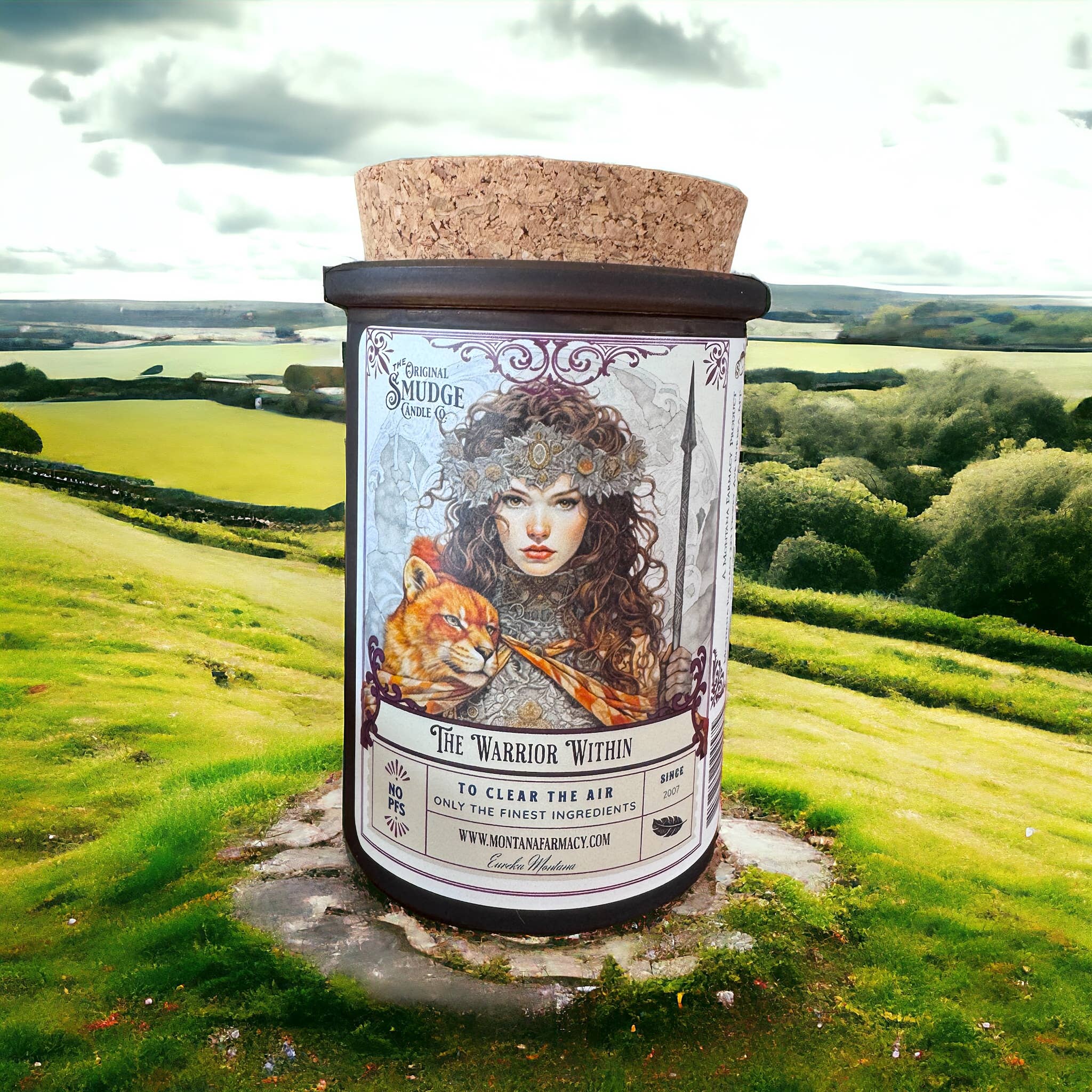 The Warrior within Celtic Queen Smudge Candle - Image 15