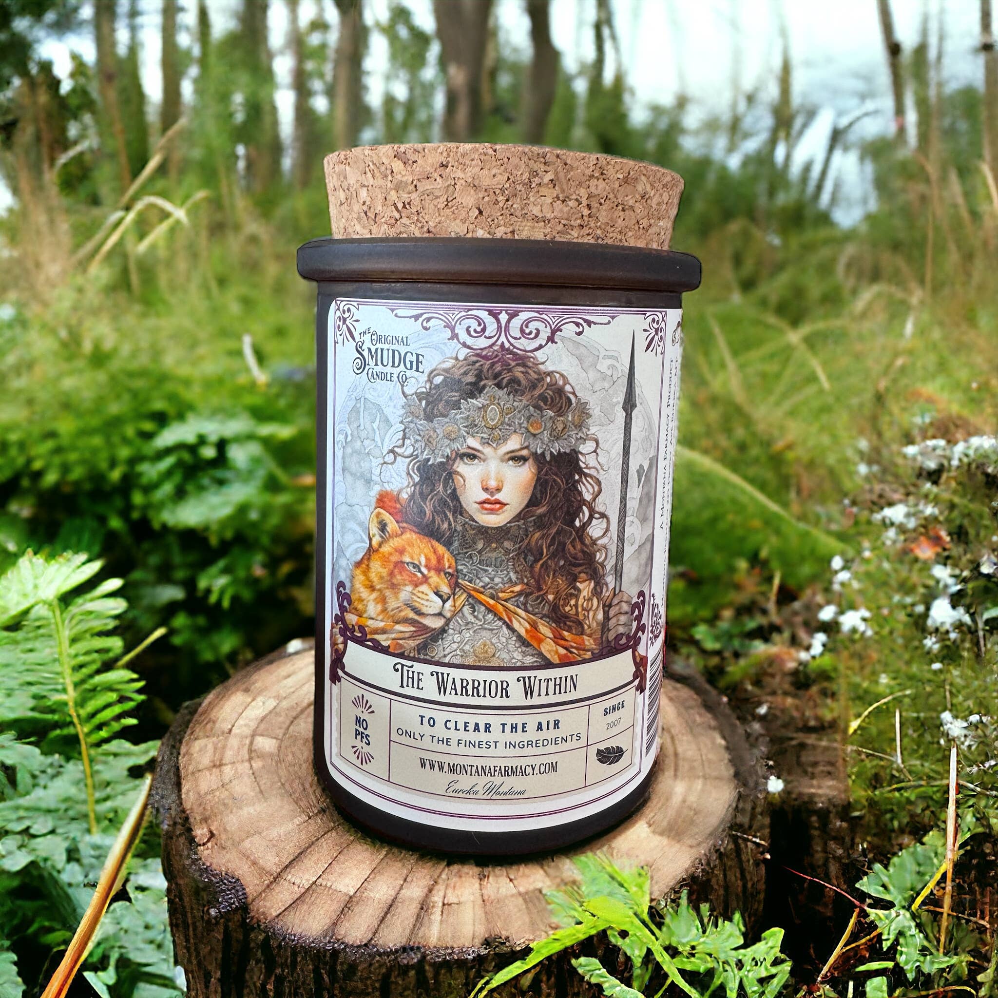 The Warrior within Celtic Queen Smudge Candle - Image 8