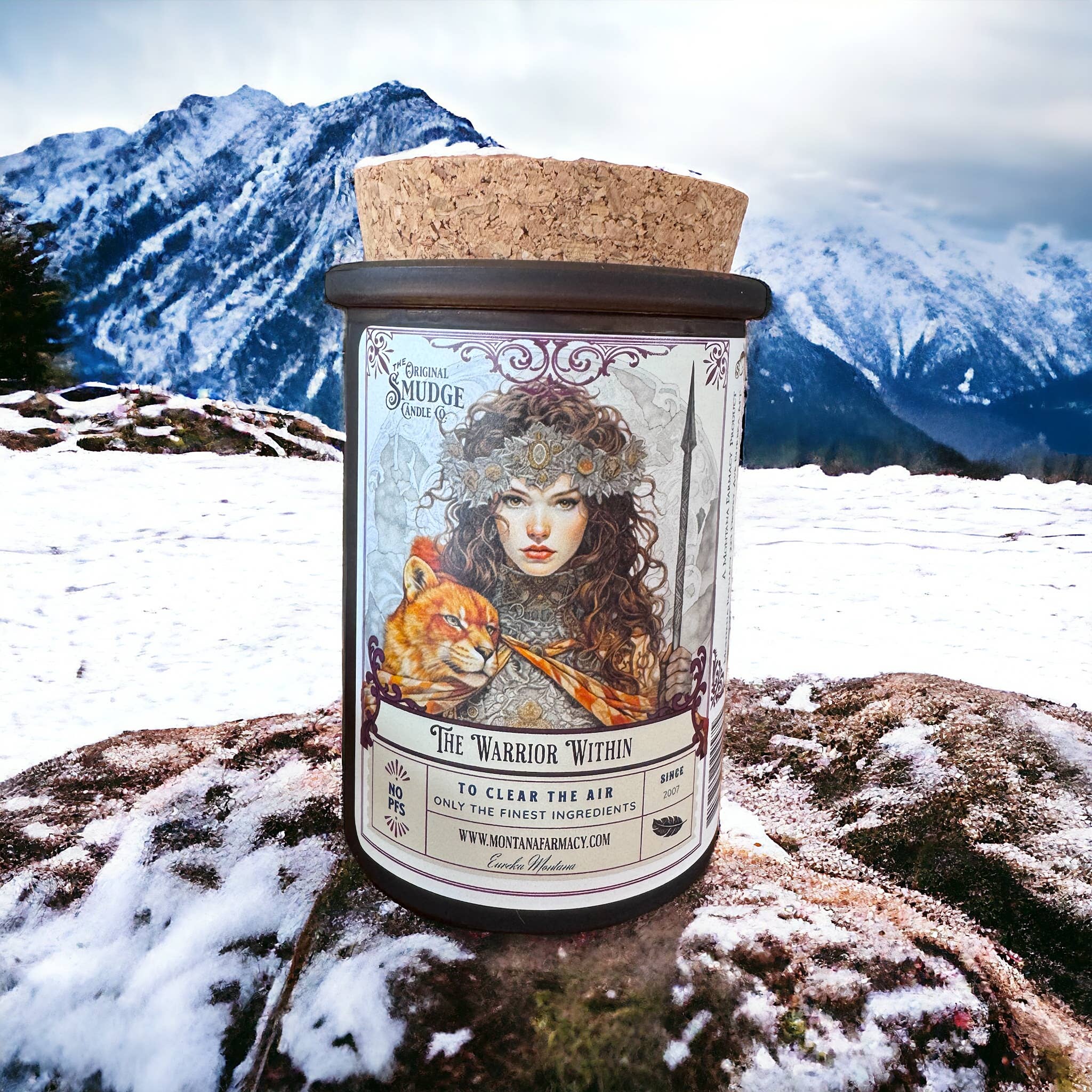 The Warrior within Celtic Queen Smudge Candle - Image 9