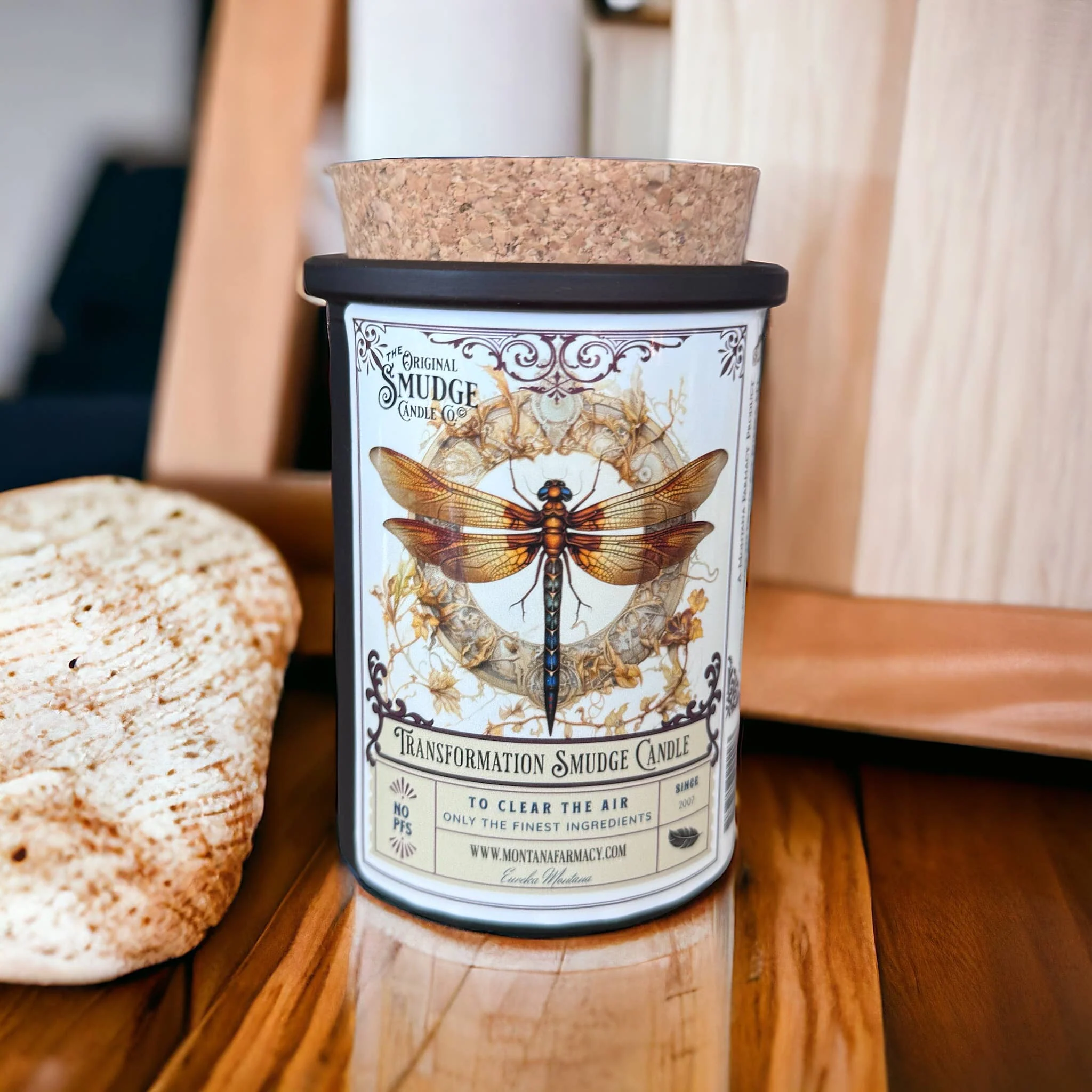Transformation Dragonfly Orig Smudge Candle Space Clearing - Image 3