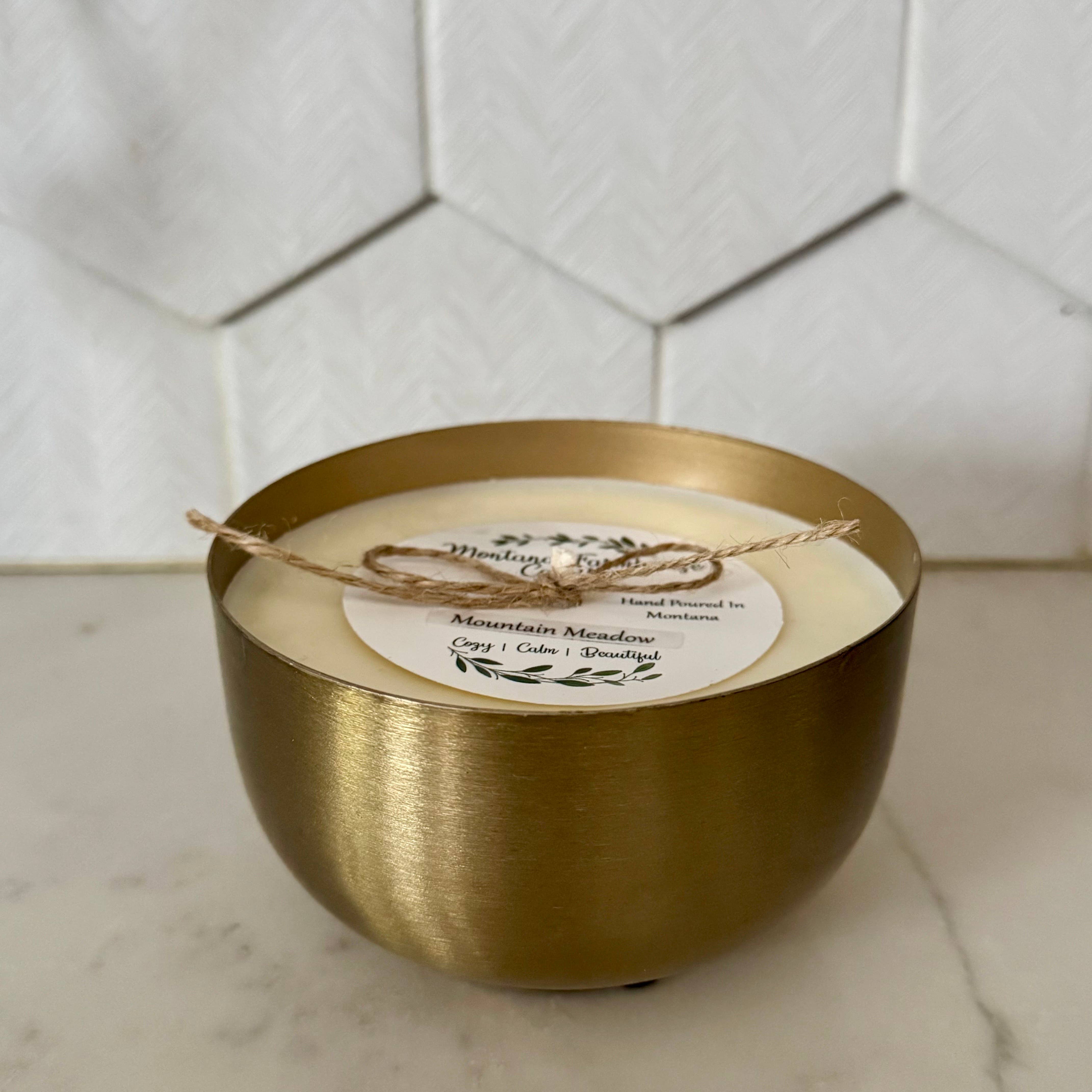 Brushed Gold Bowl - 14 Ounces - Image 4