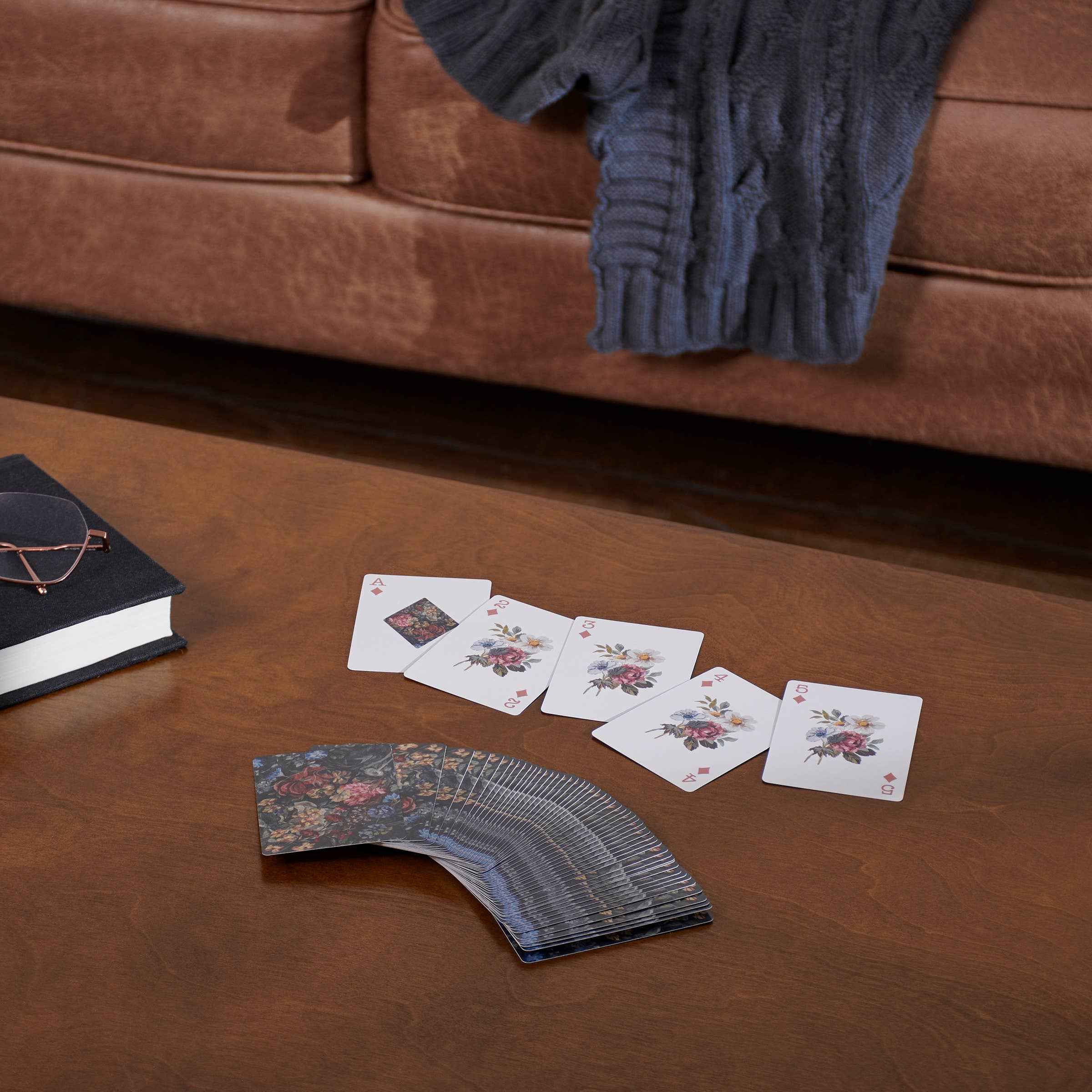 Moody Floral Playing Cards - Image 2