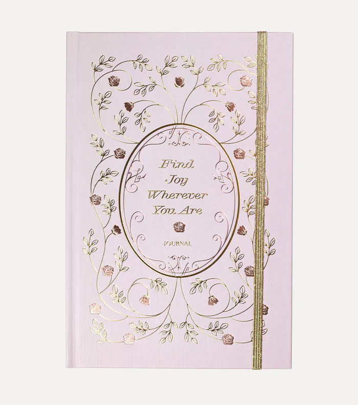 Vintage Moroccan Rose Hardbound Journal