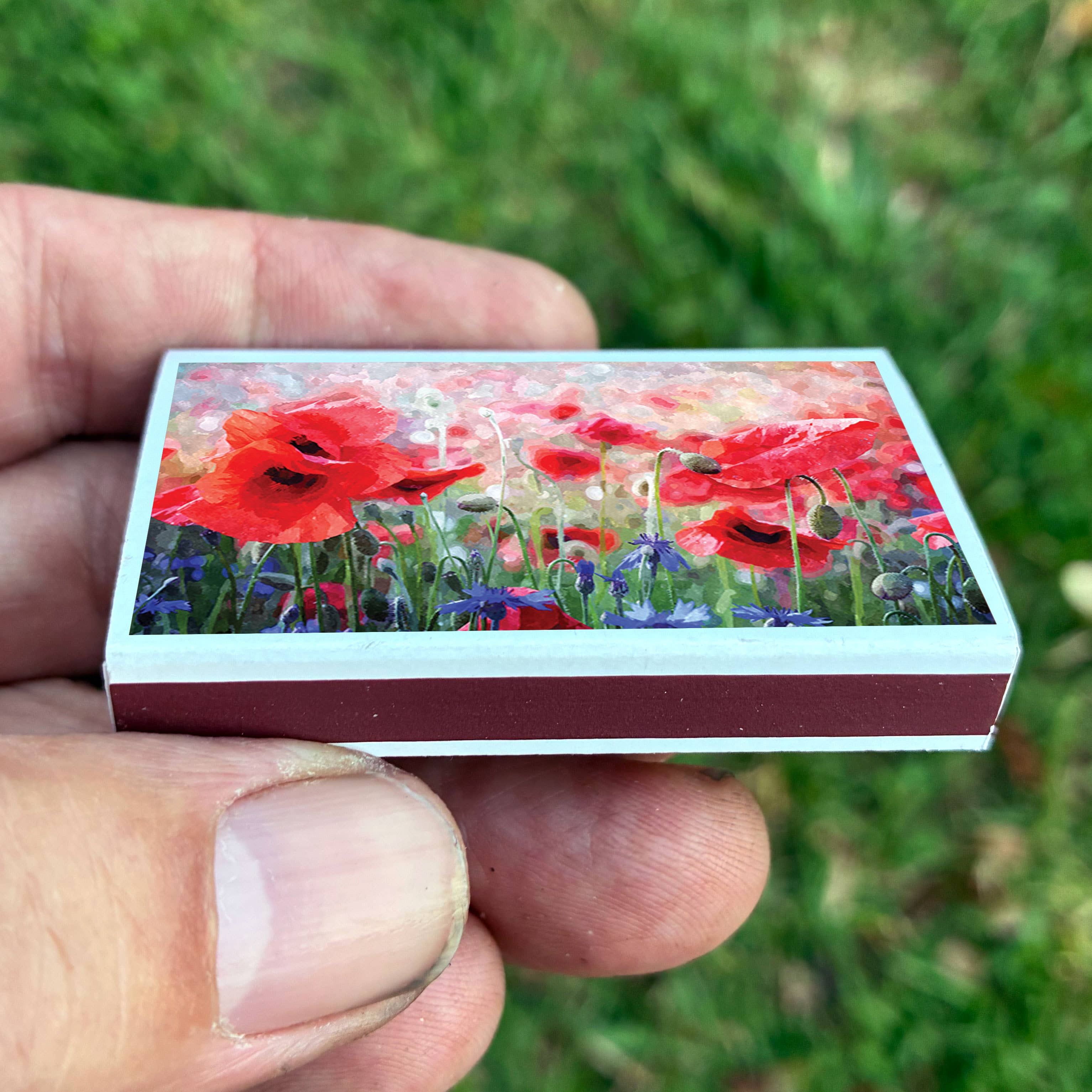 Poppy Flower Matches • Home Decor Matchbo - Image 4