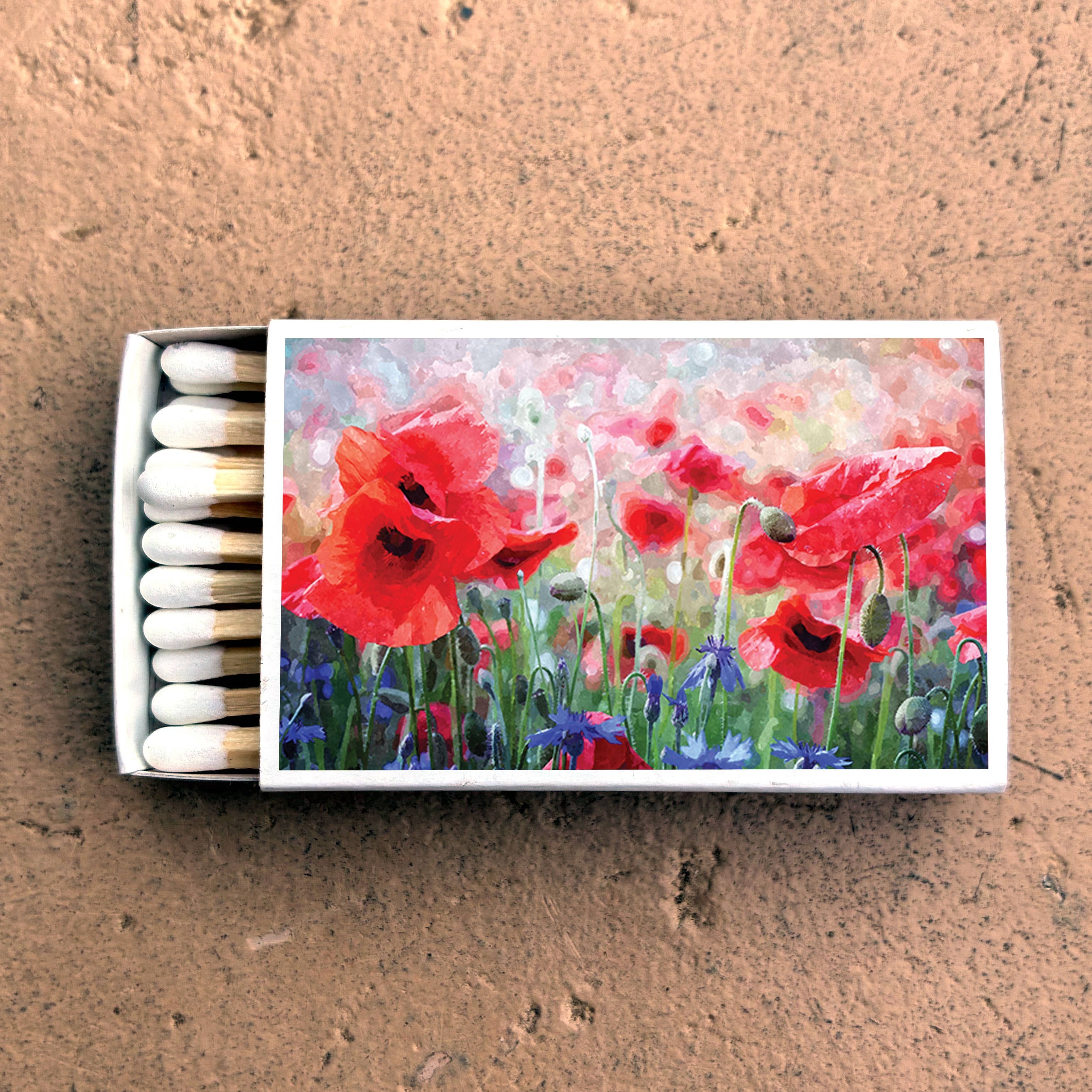 Poppy Flower Matches • Home Decor Matchbo - Image 7