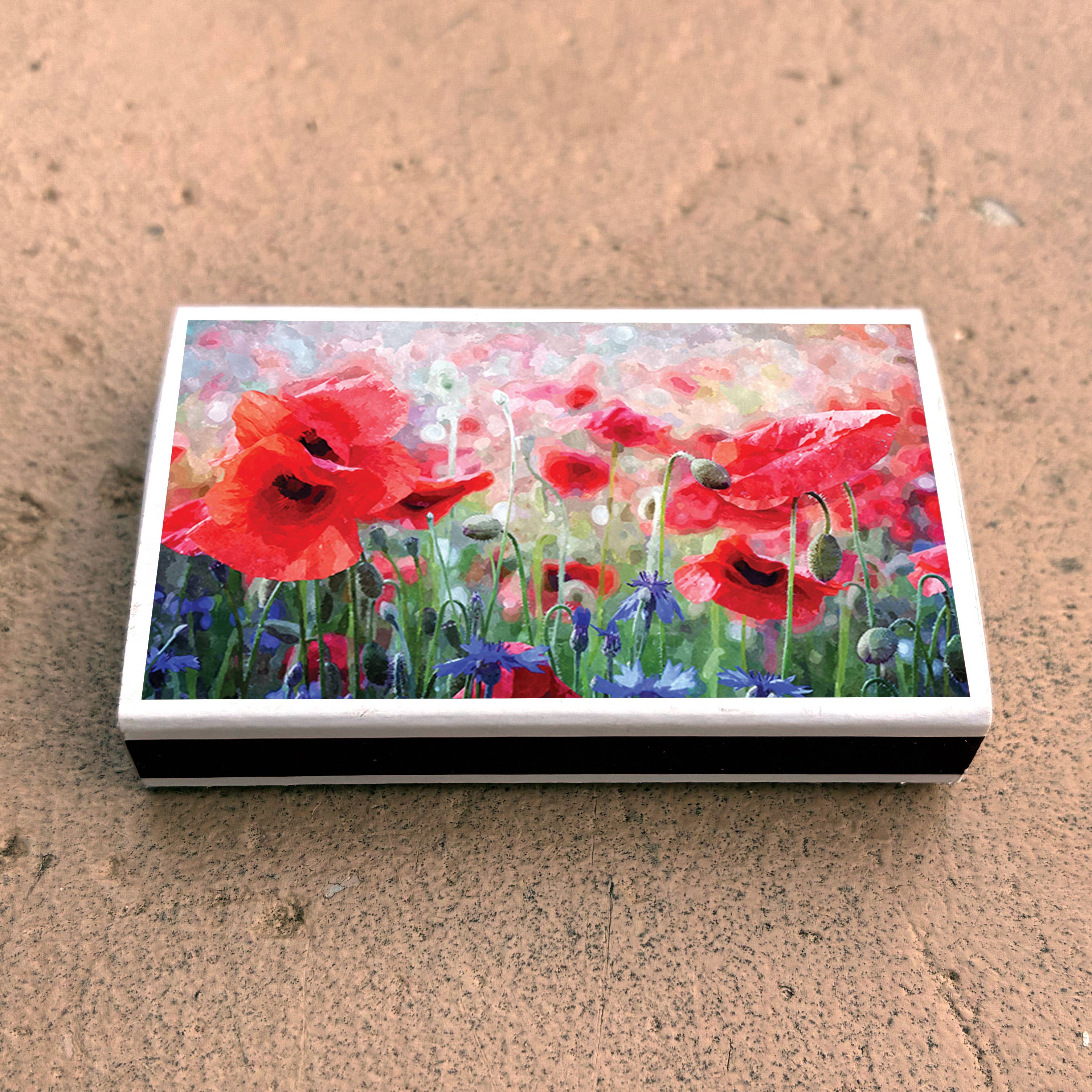 Poppy Flower Matches • Home Decor Matchbo - Image 8