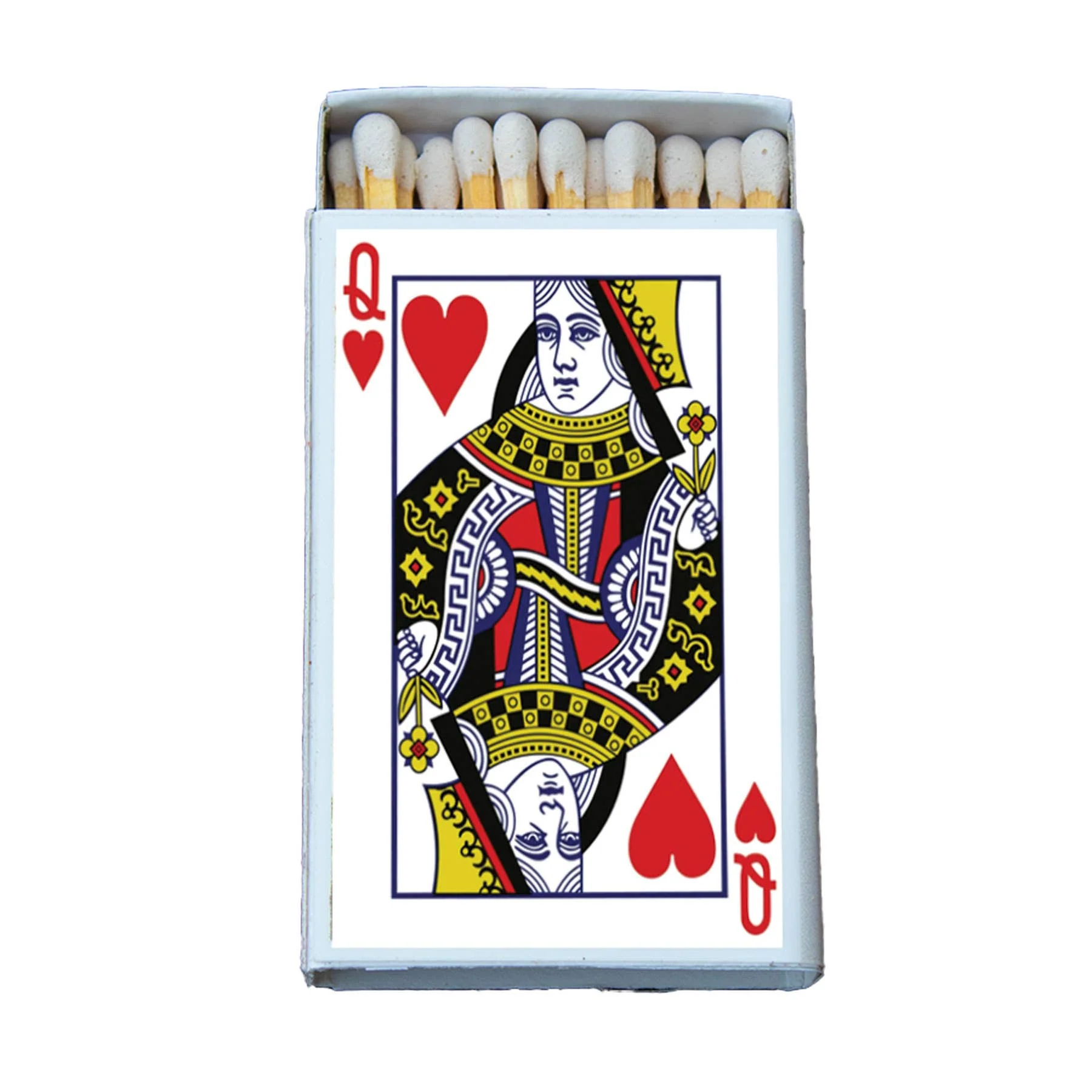 Queen of Hearts Card Matchbox