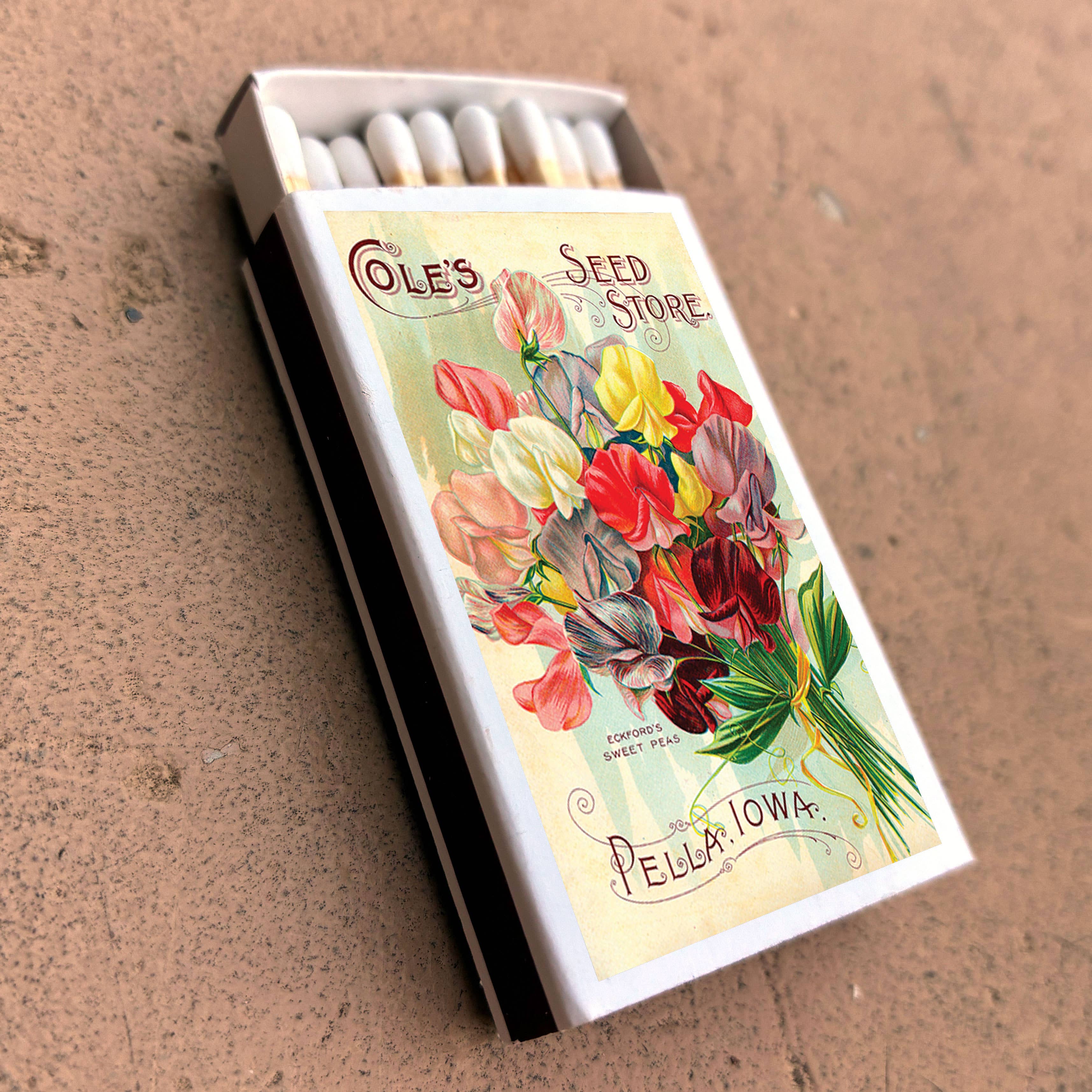 Sweet Pea Flower Matches - Image 6