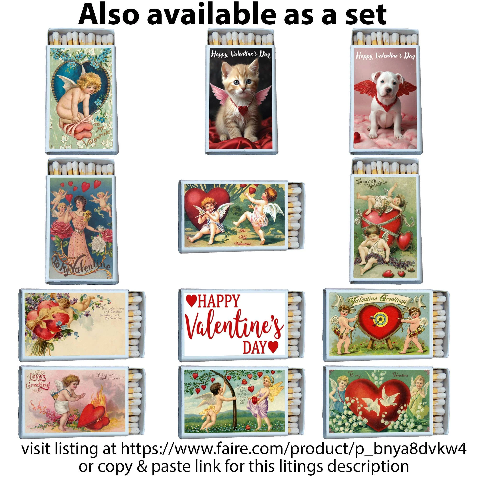 Valentine's Day Matchbox - Image 2