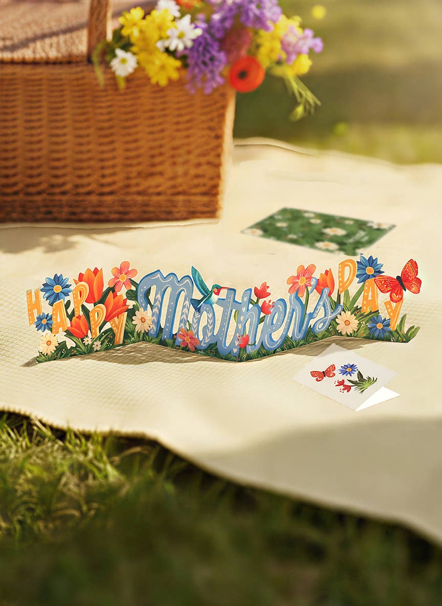 Mother's Day Wishes Accordion Greeting Card