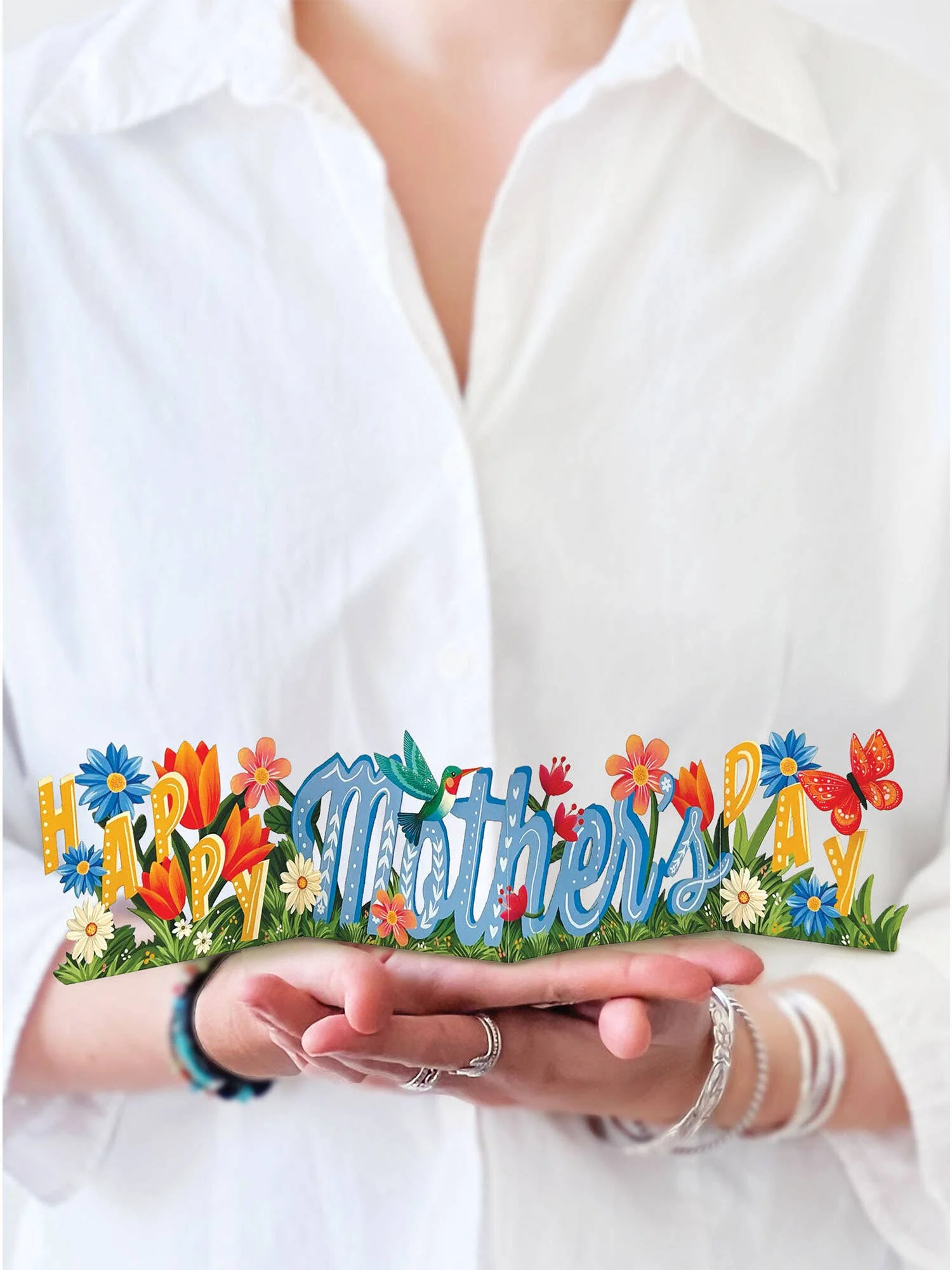 Mother's Day Wishes Accordion Greeting Card - Image 2
