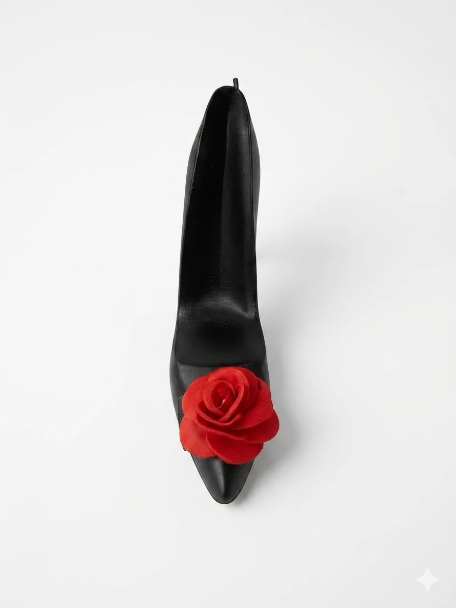 Moulin Rouge Stiletto Heel: Red