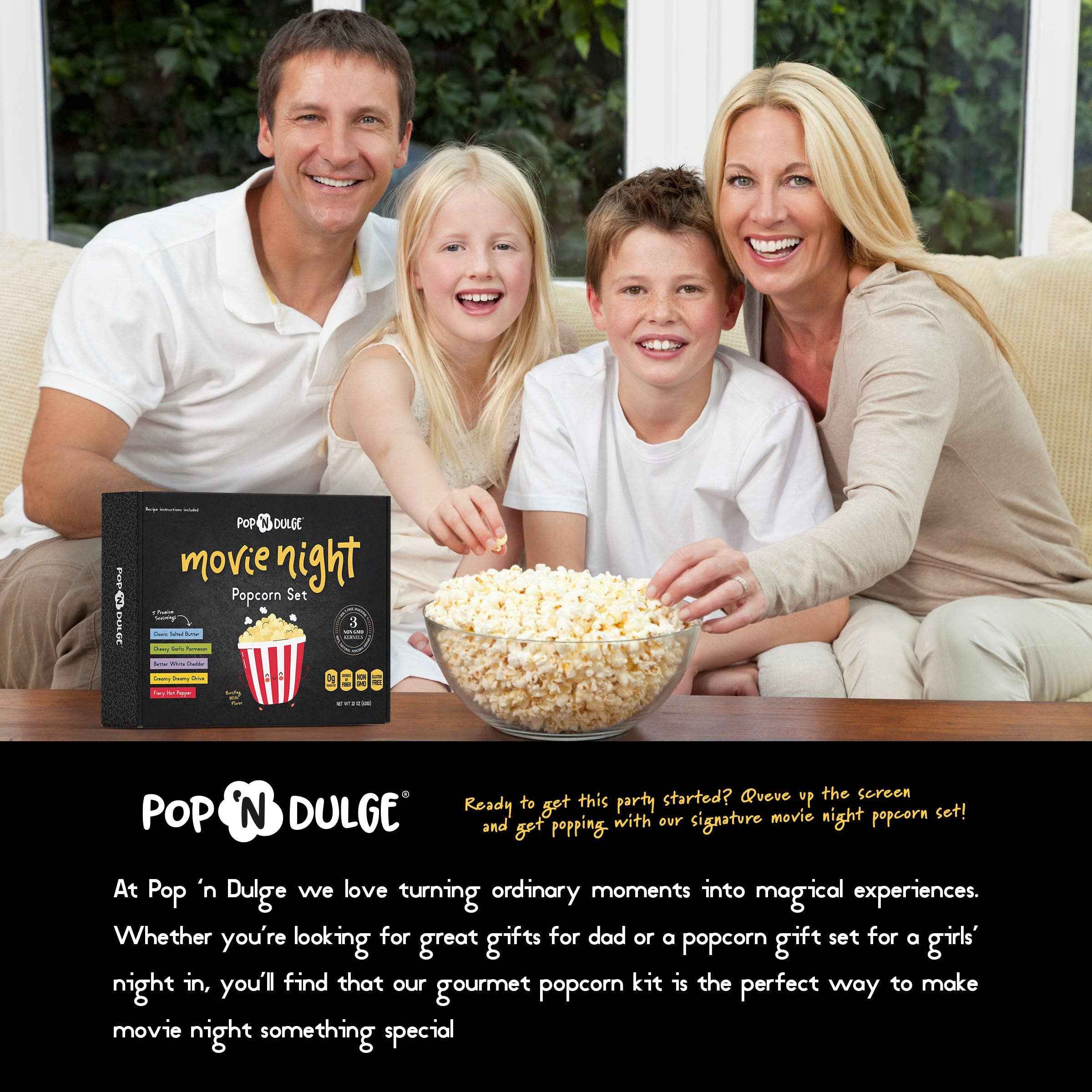 Movie Night Gift Basket Gourmet Popcorn Gift Set - Image 9