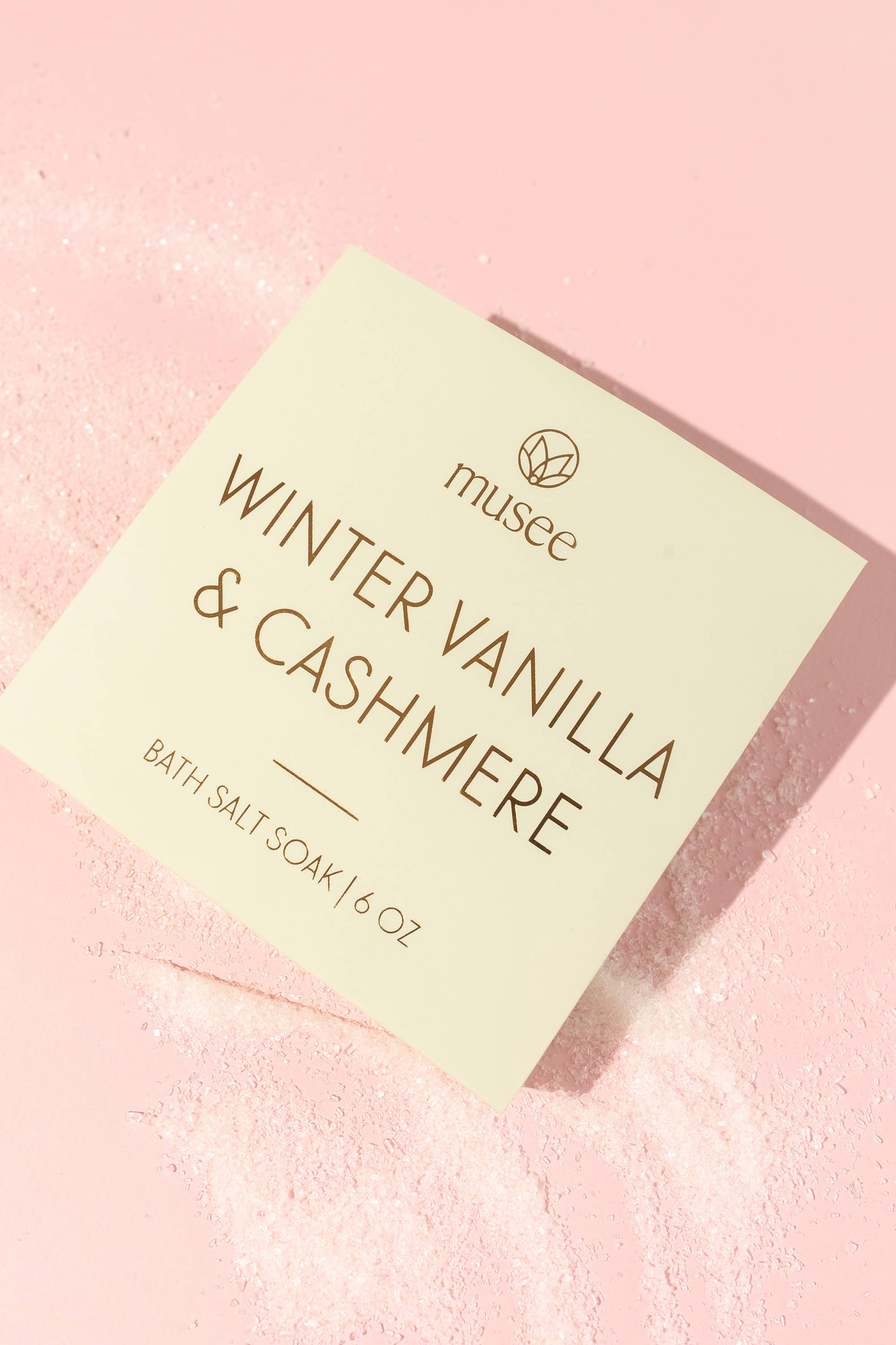 Winter Vanilla & Cashmere Mini Bath Salt Soak - Image 3