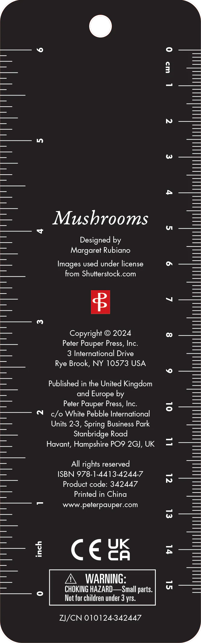 Mushrooms Beaded Bookmark - Image 3