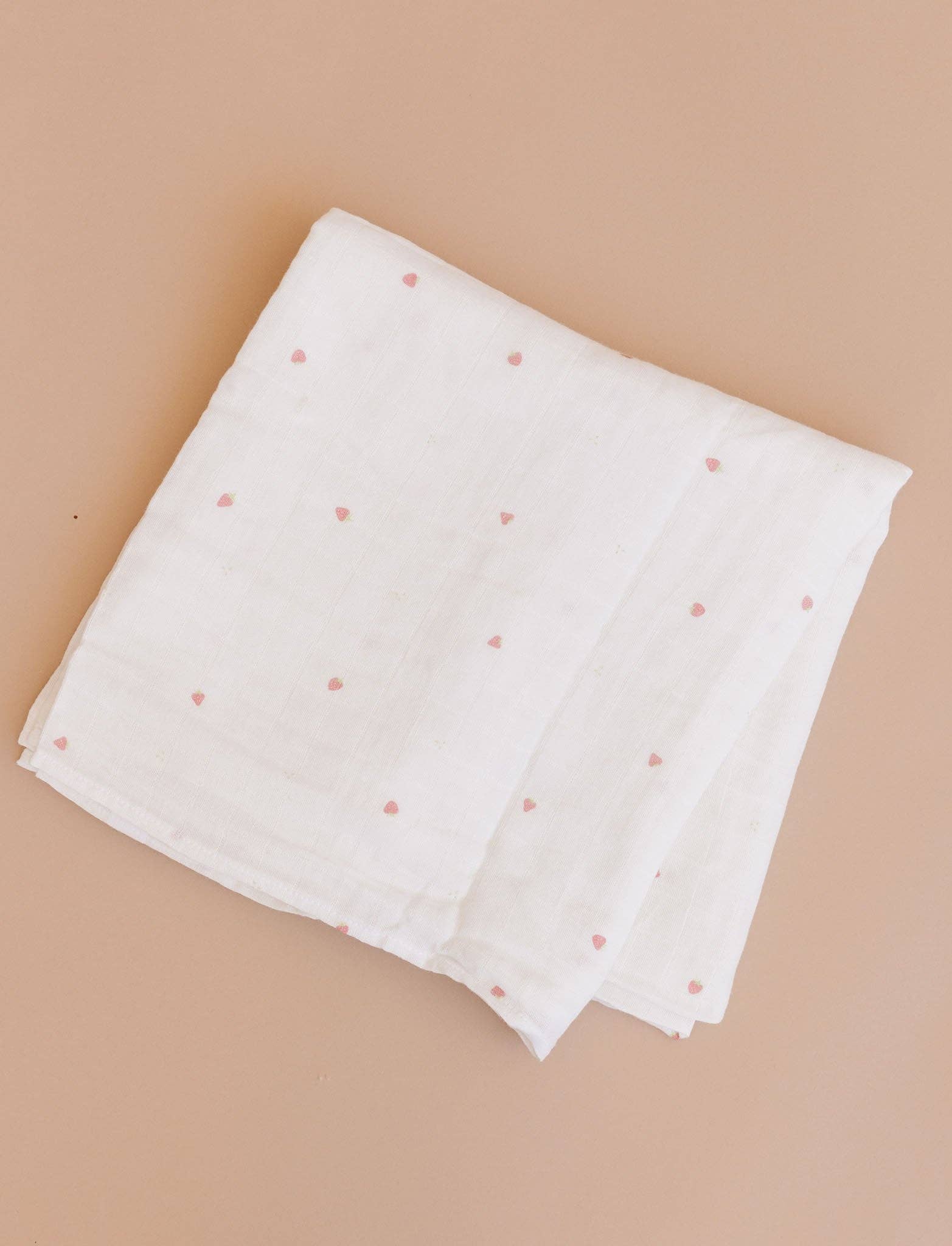 Muslin Swaddle Blanket Set Organic: Pink-Sold Separately - Image 7