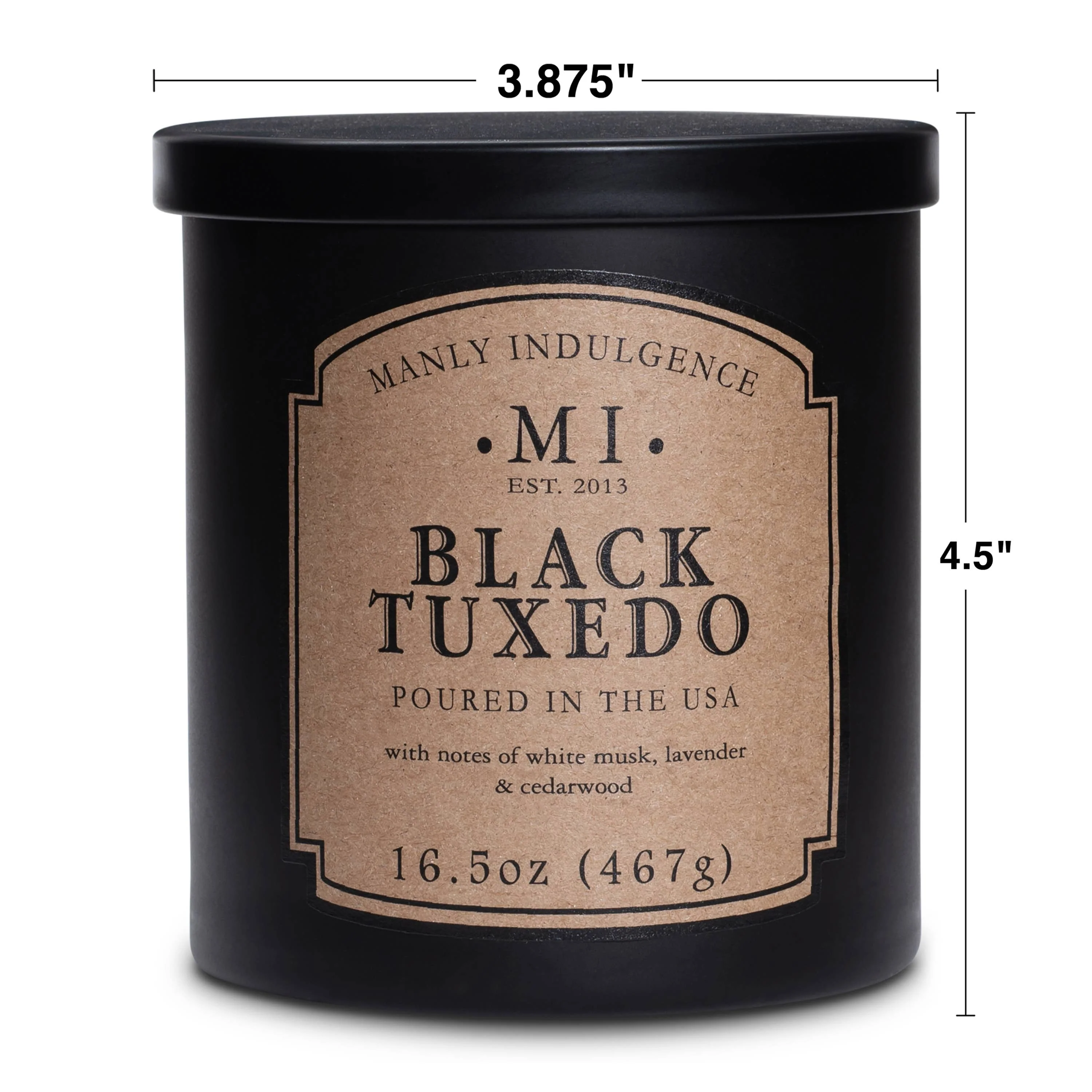 Manly Indulgence Classic Black Tuxedo, 16.5 oz - Image 5
