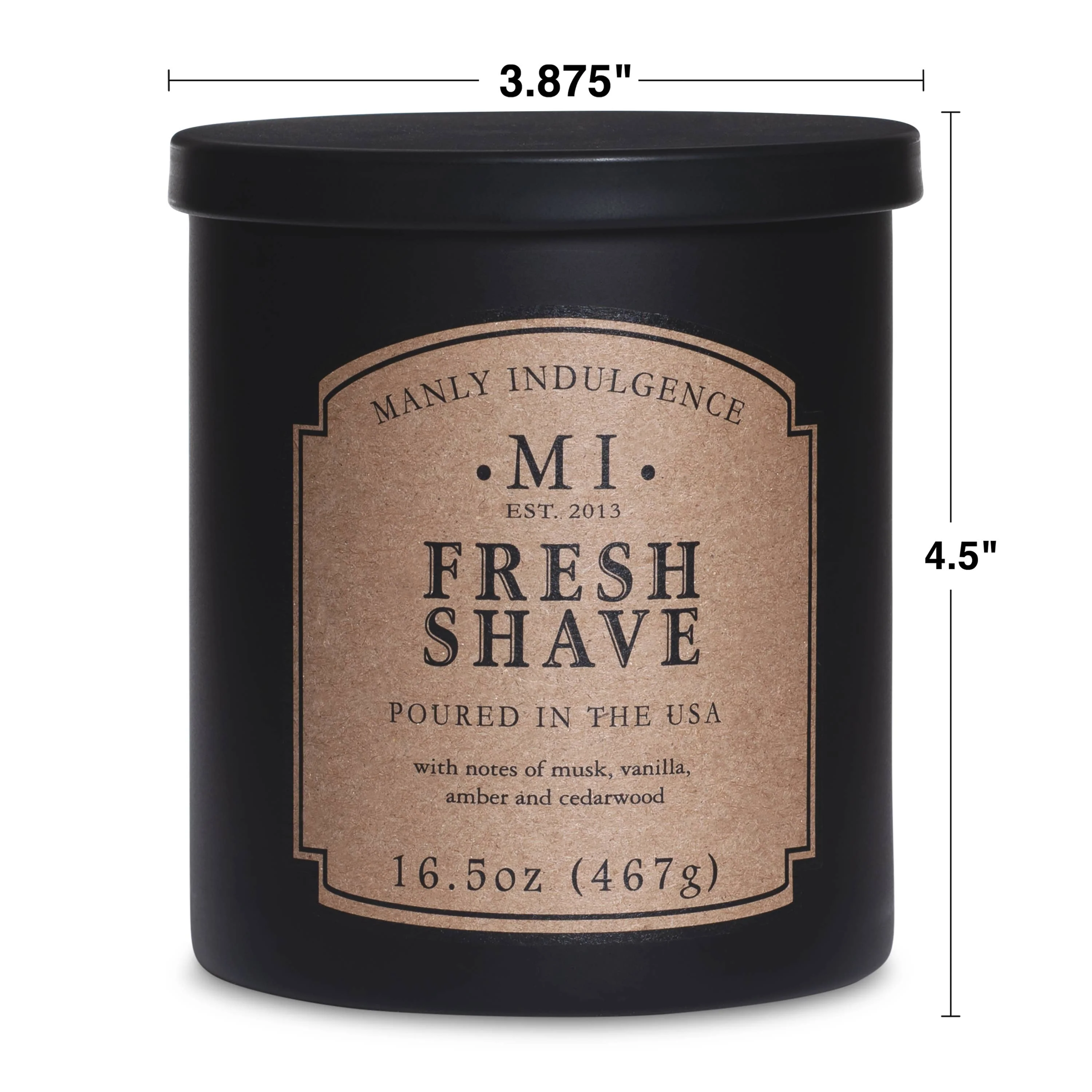 Manly Indulgence Classic Fresh Shave, 16.5 oz - Image 5