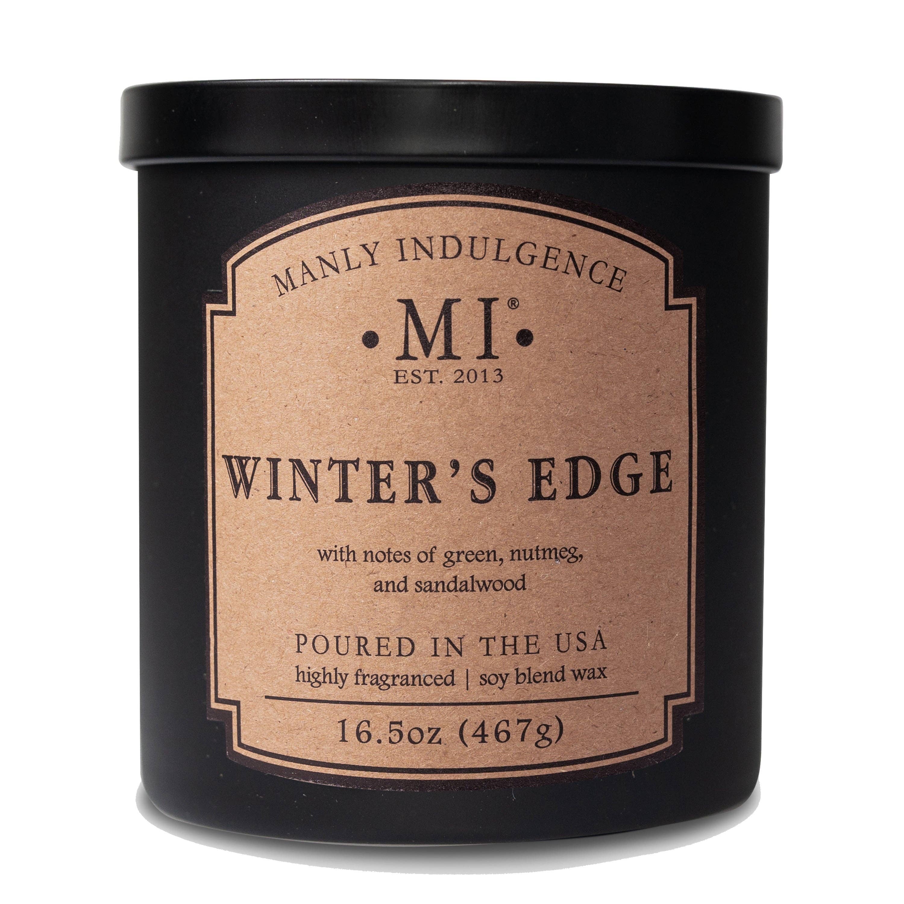 Manly Indulgence Classic+ Winter's Edge, 2 Wick, 16.5 oz - Image 2