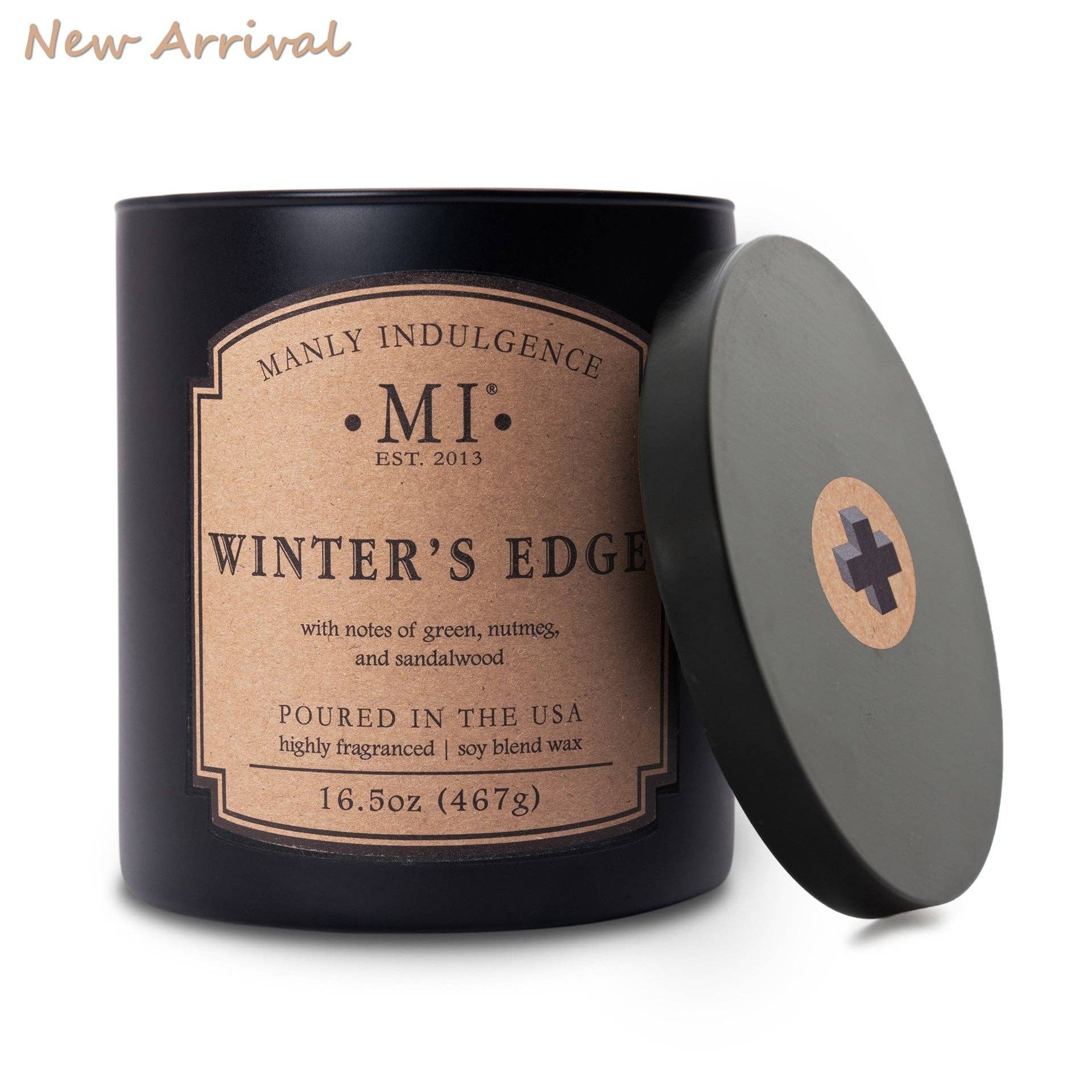 Manly Indulgence Classic+ Winter's Edge, 2 Wick, 16.5 oz - Image 5