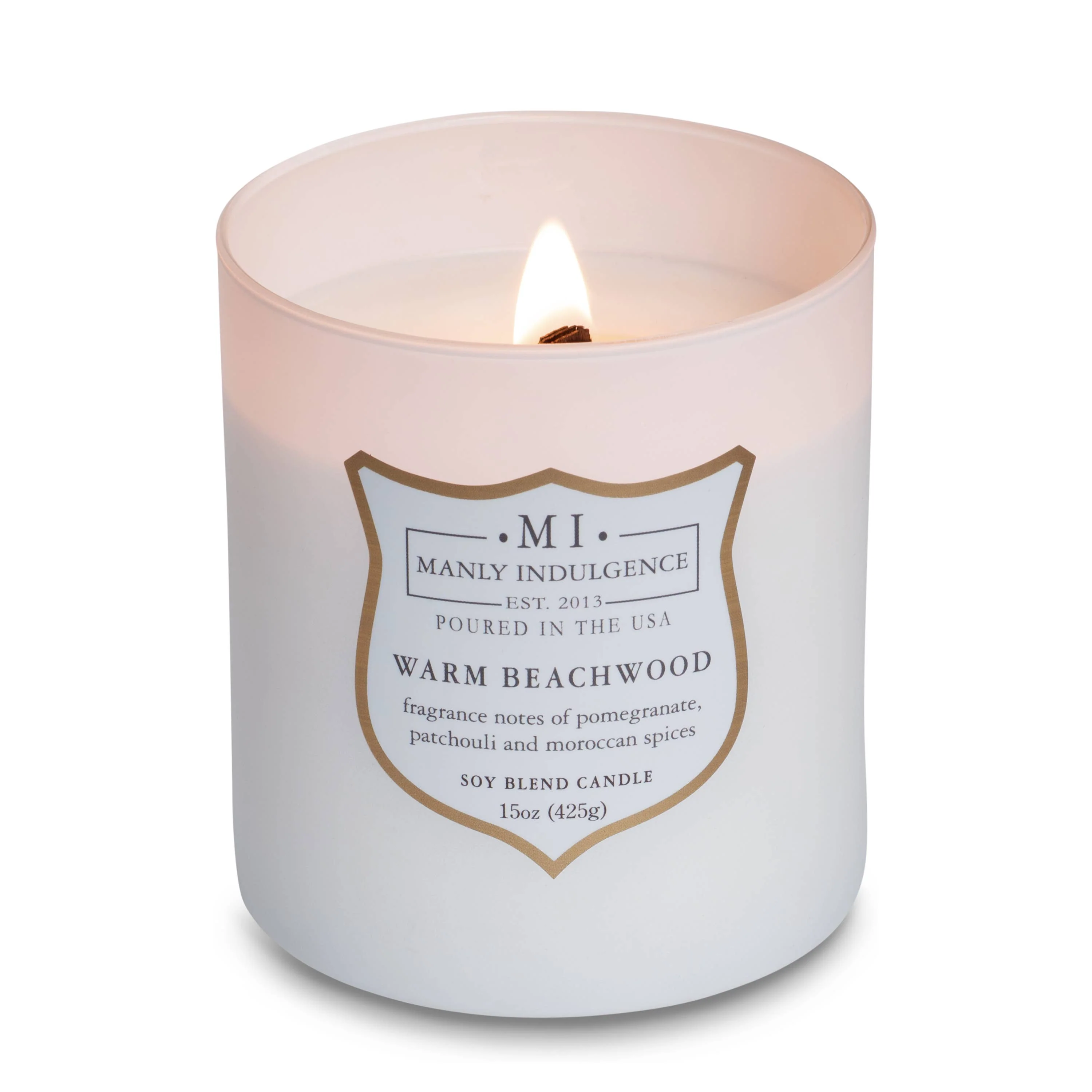 Manly Indulgence Signature Warm Beachwood, 15 oz - Image 4
