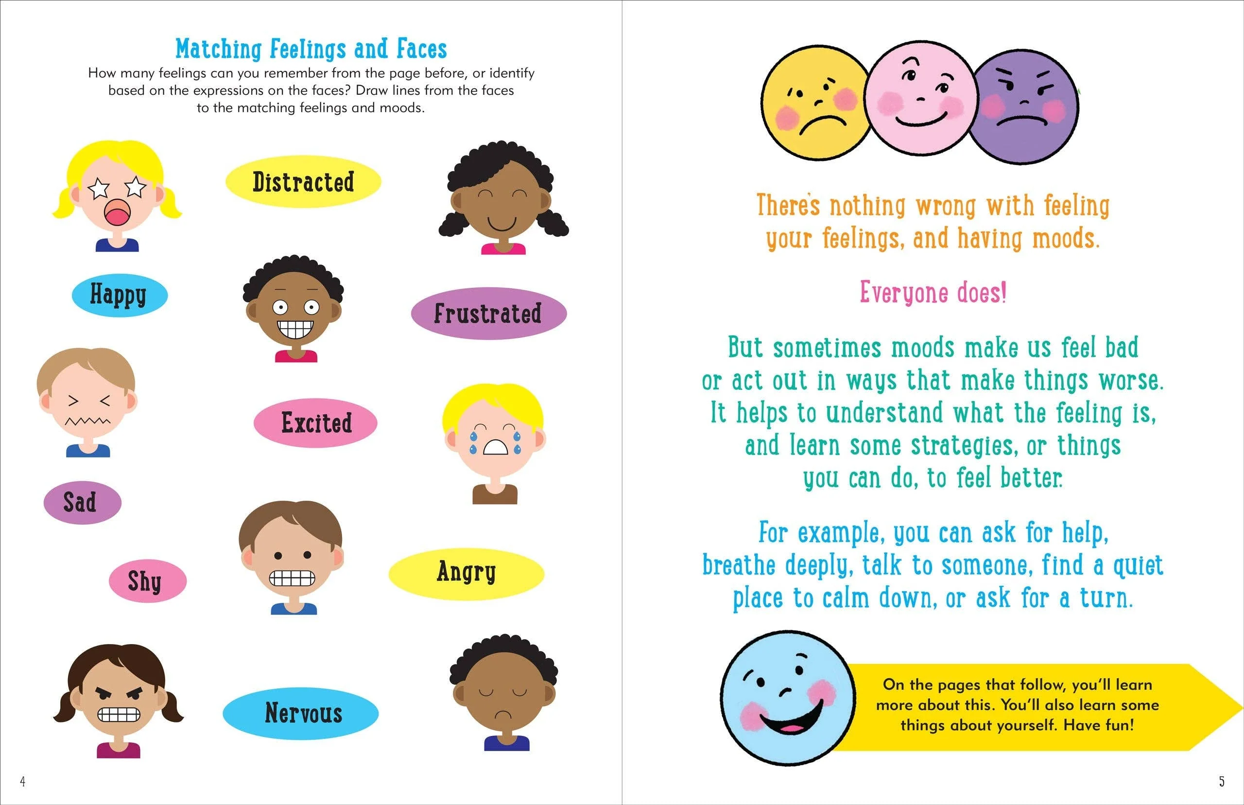 My Feelings and Emotions Activity Book - Image 2
