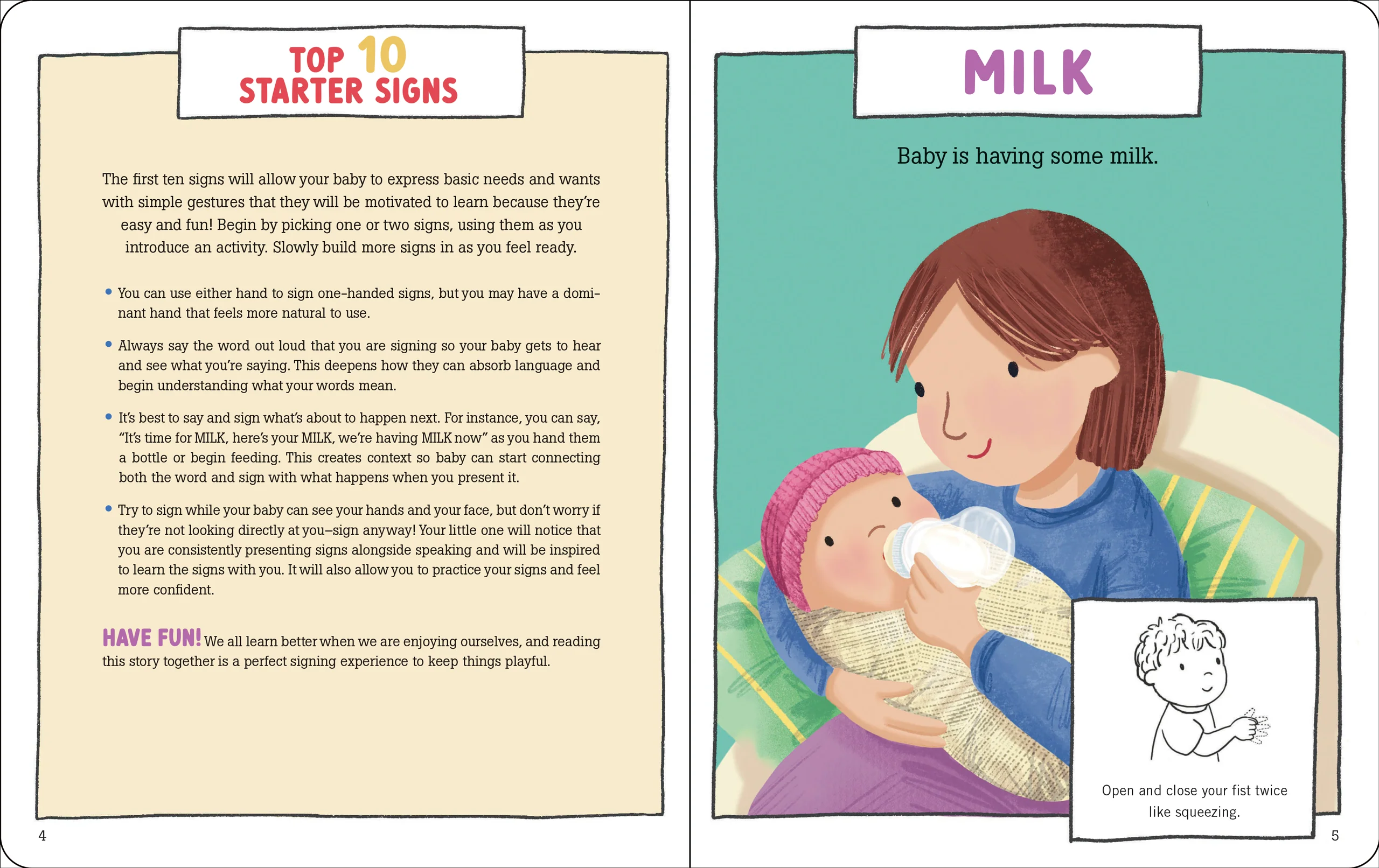 My First Baby Signs (40 Fundamental Signs for You and Baby) - Image 2