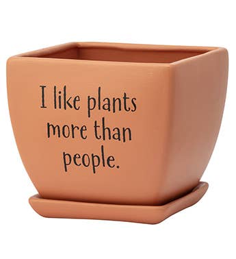 Funny Square Planters- assorted design-sold separately - Image 4