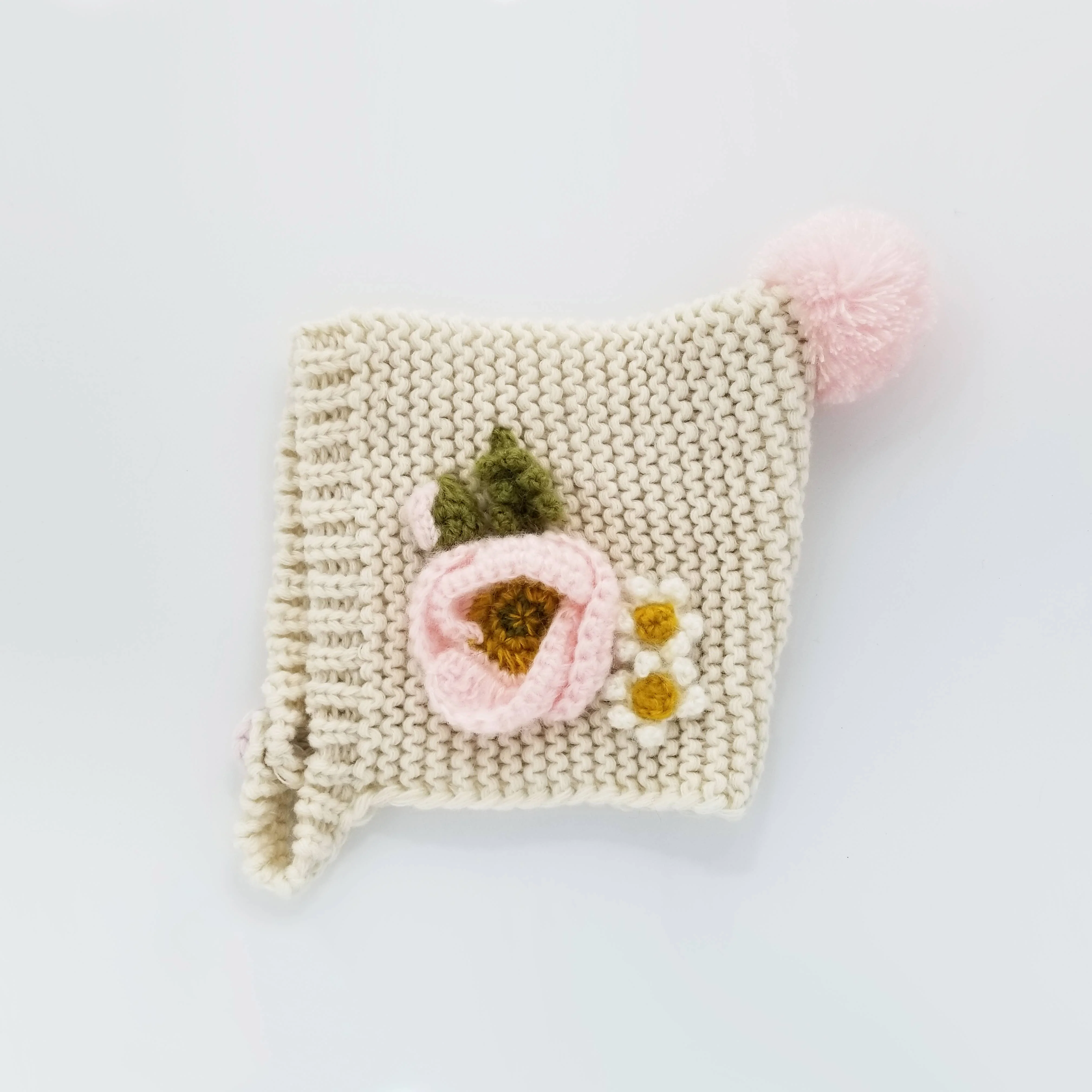 Natural Poppy Bonnet Baby & Kids - Image 2