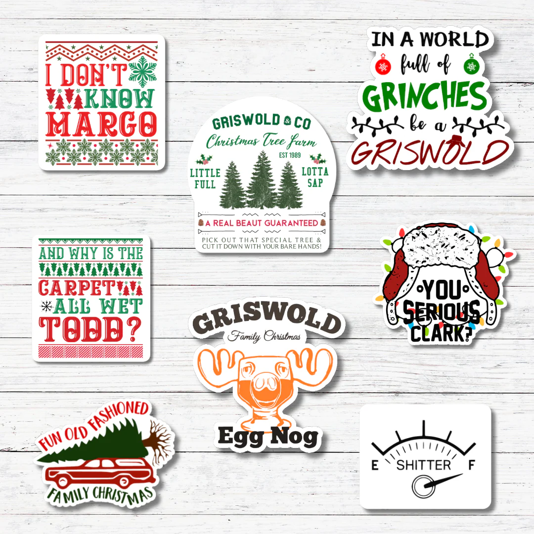 Oily Graphic Creations - Be A Griswold- Christmas Vacation Sticker/Magnet - Image 6