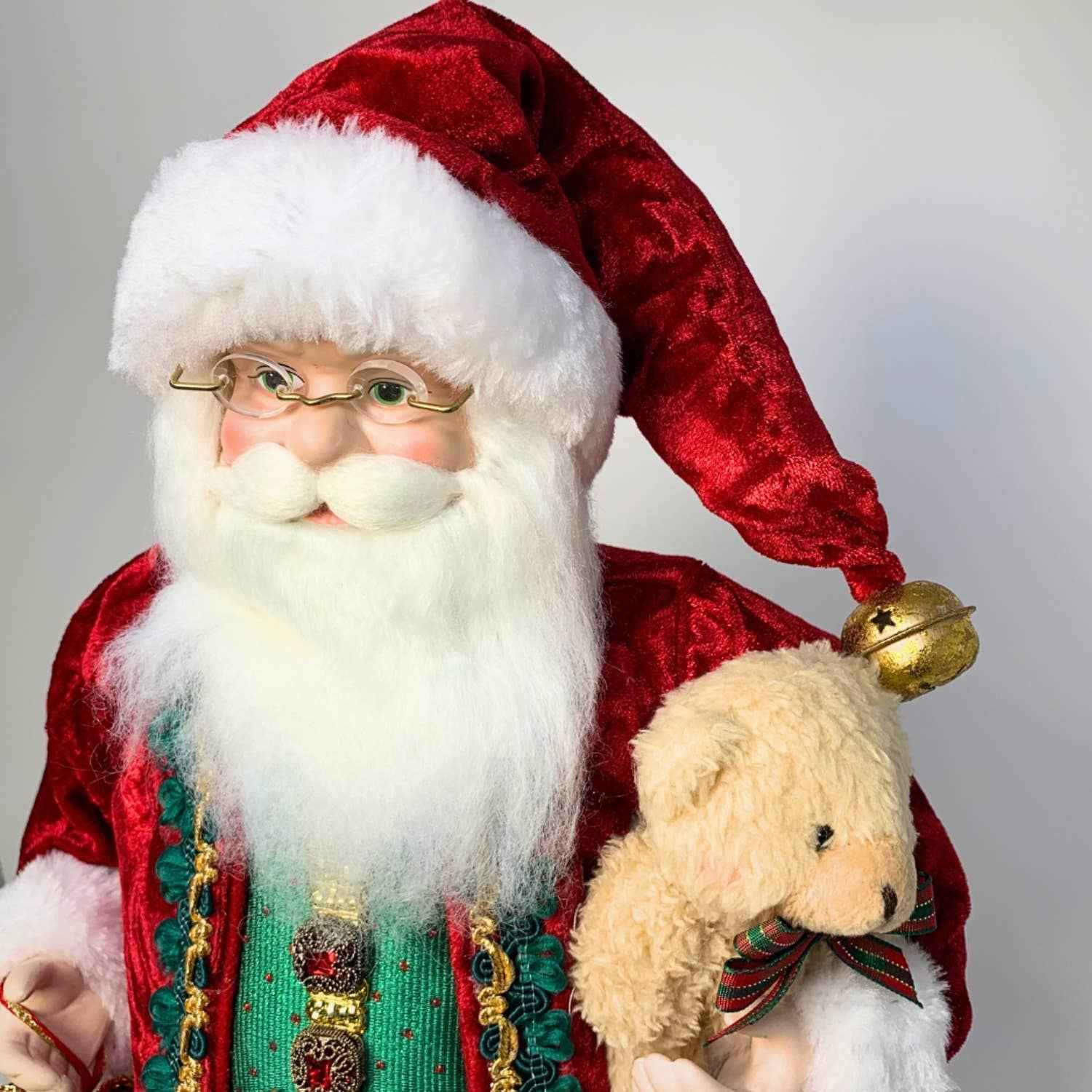 OLD WORLD OLD ST. NICK STANDING SANTA 17.5" - Image 5
