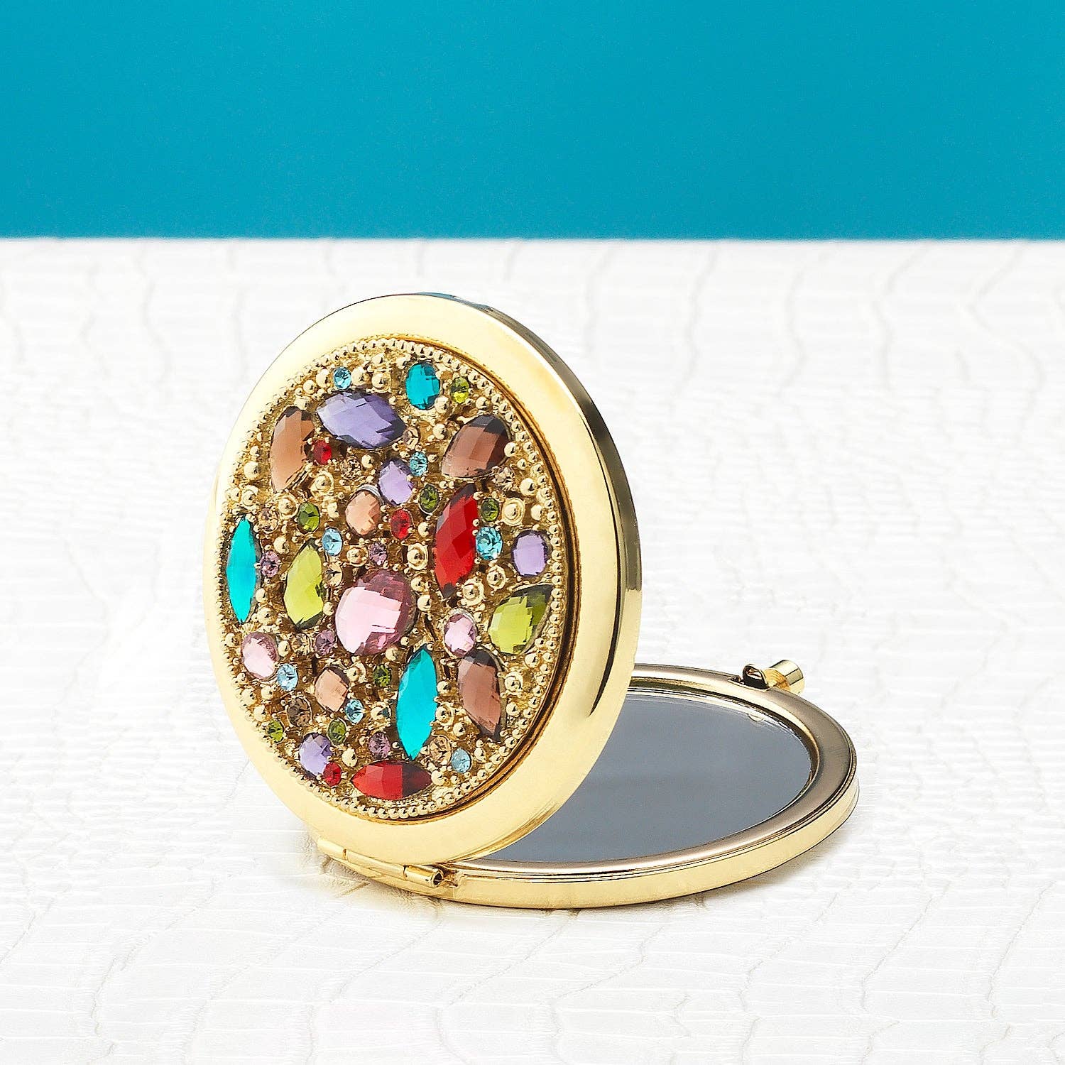 Dominique Compact | Gold Compact | Compacts | - Image 6