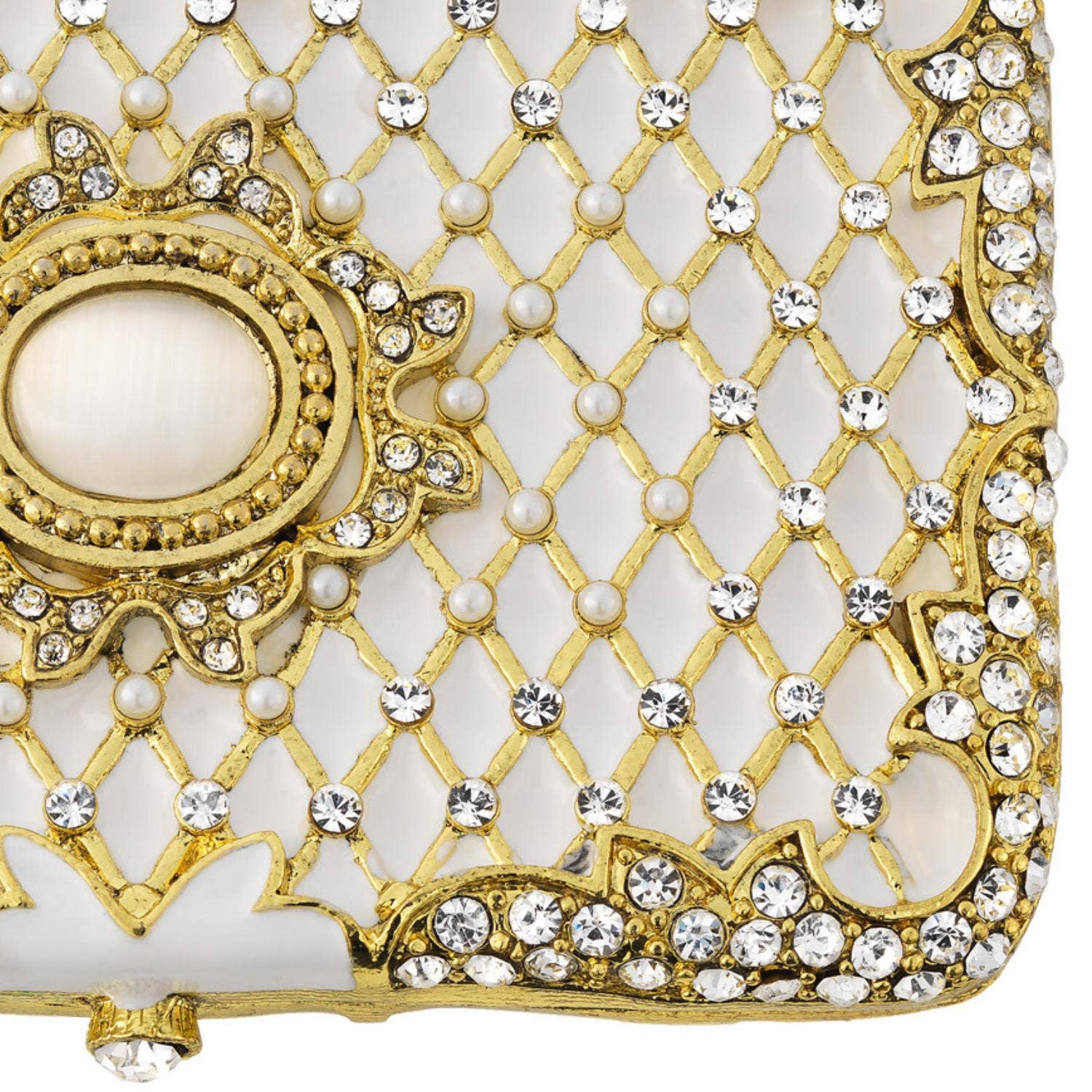 Imperial Compact | Gold Compact | Enameled Compact | - Image 5
